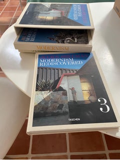 Set of Three Hardback Julius Shulman , Modernism Rediscovered Books