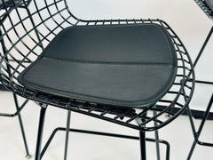 Set of Three Harry Bertoia Barstools for Knoll, Signed & New in Original Boxes