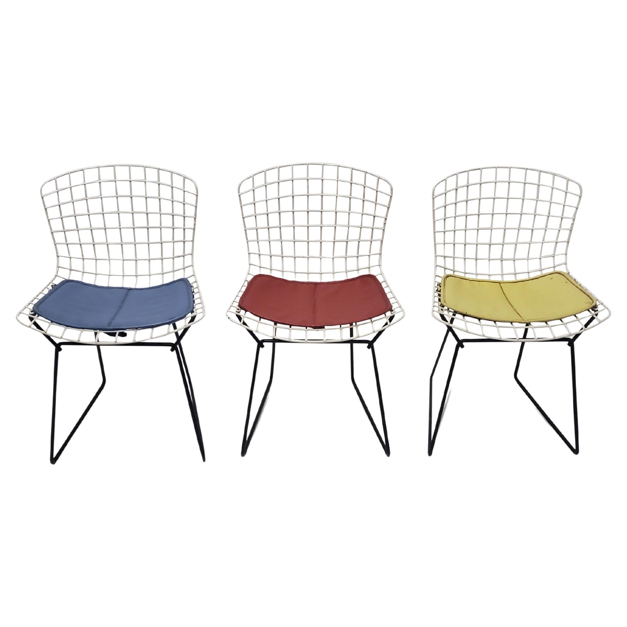 Set of Three Harry Bertoia for Knoll Baby Chairs