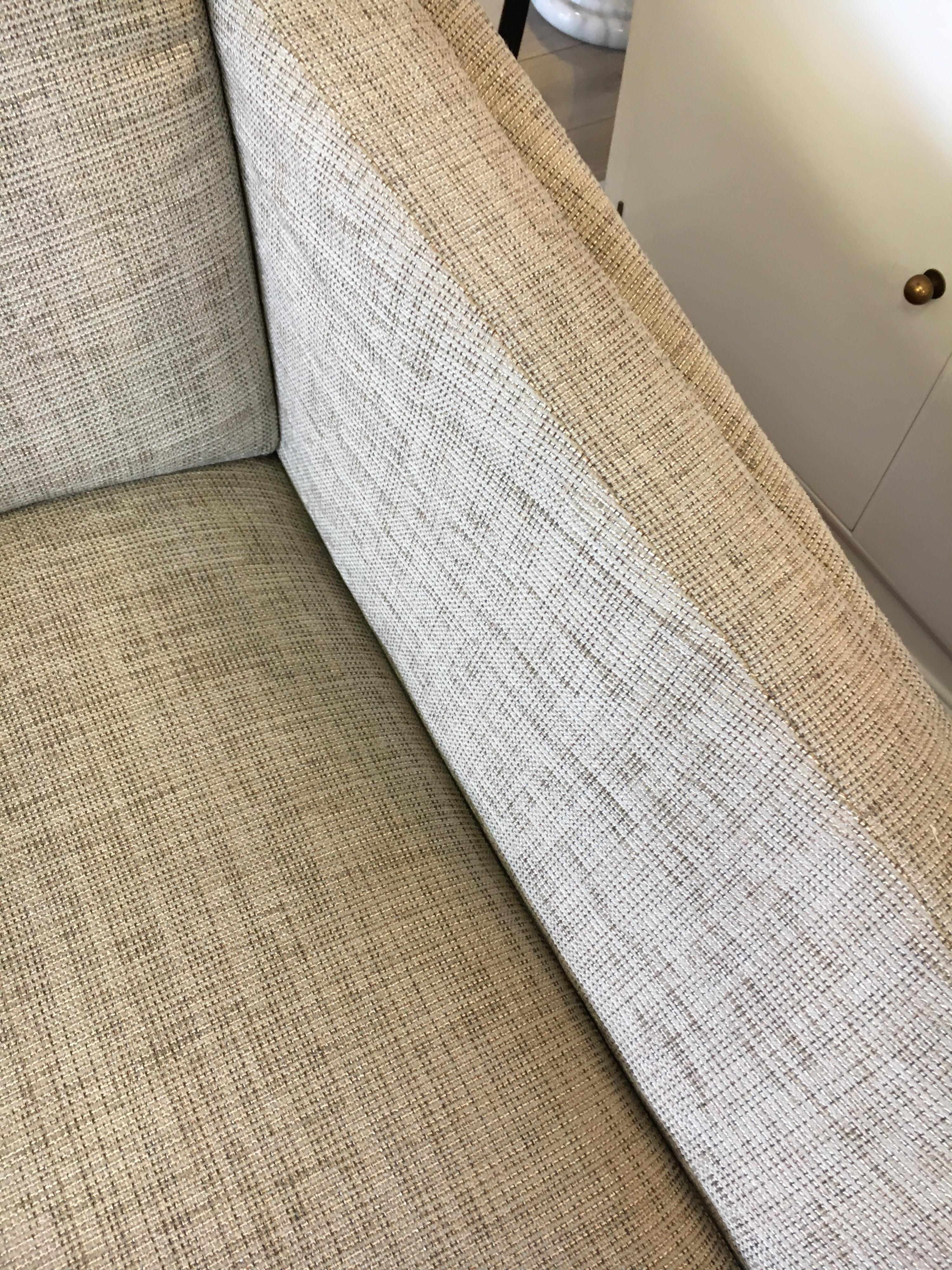 Set of Three HBF Barbara Barry Hickory Architectural Curved Lounge Chairs 2