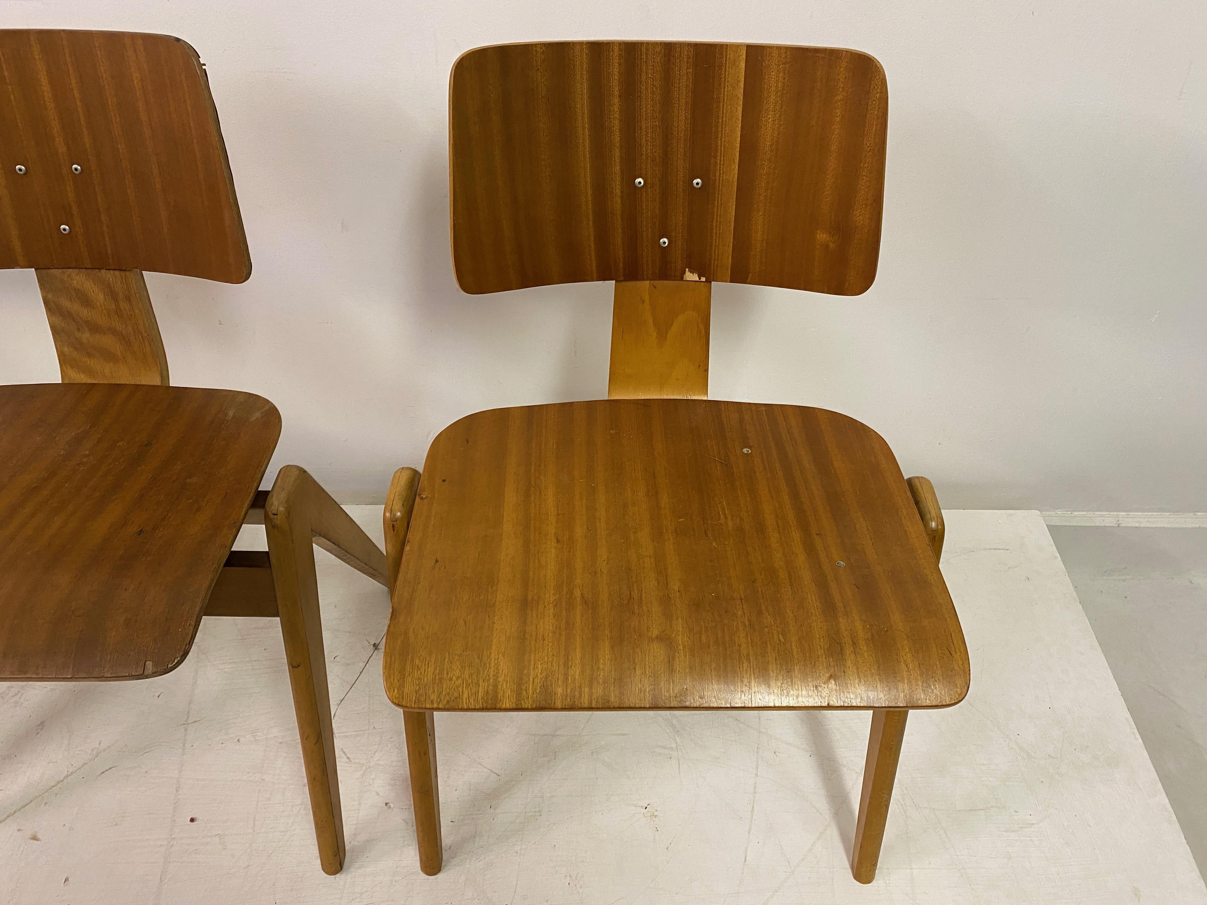 20th Century Set Of Three Hillestak Chairs By Robin Day