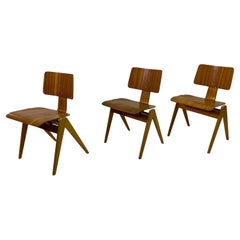 Set Of Three Hillestak Chairs By Robin Day