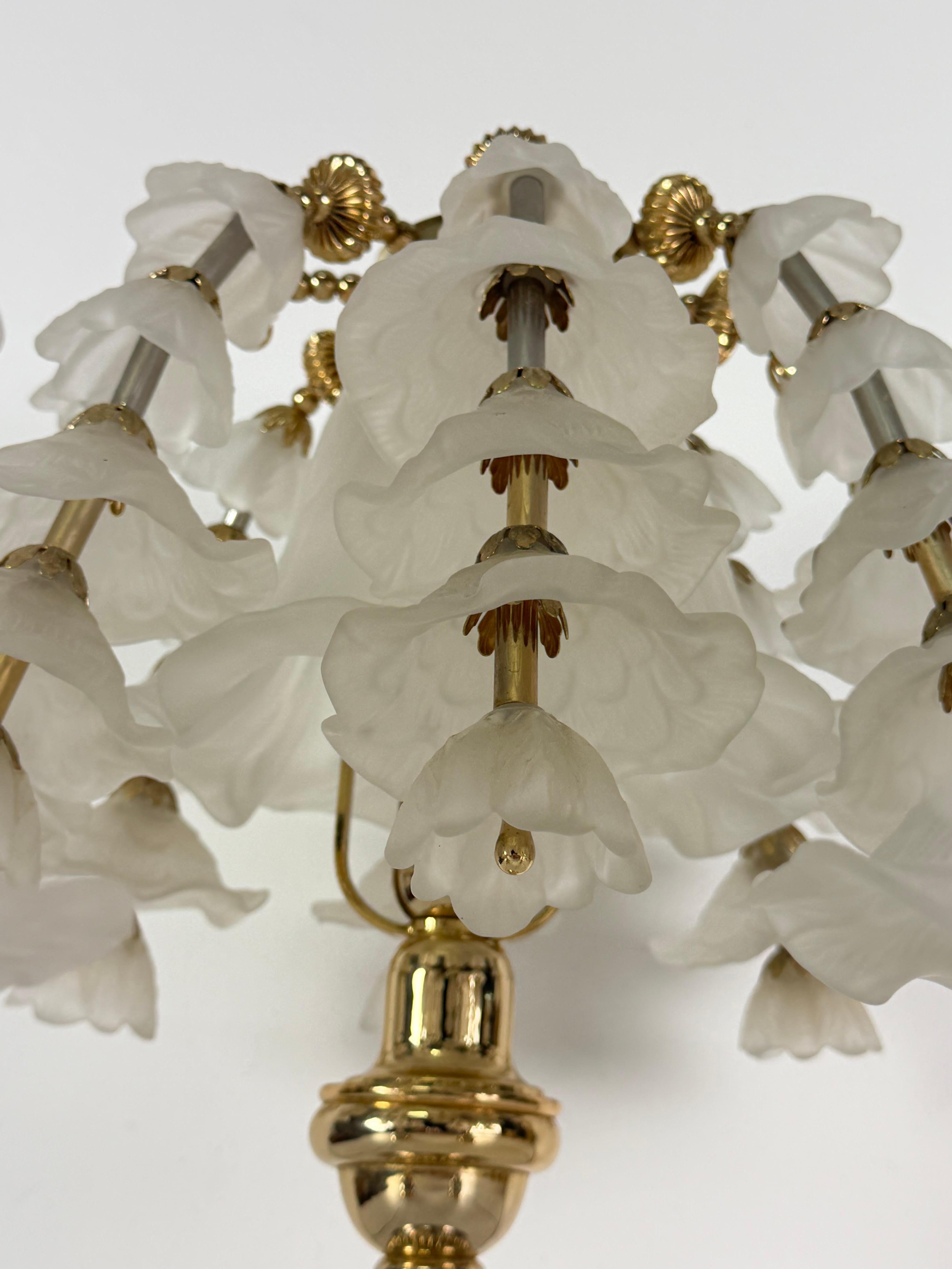 Set of three Hollywood Regency Bedroom Table Lamps, attributed to Banci, 1980s For Sale 6