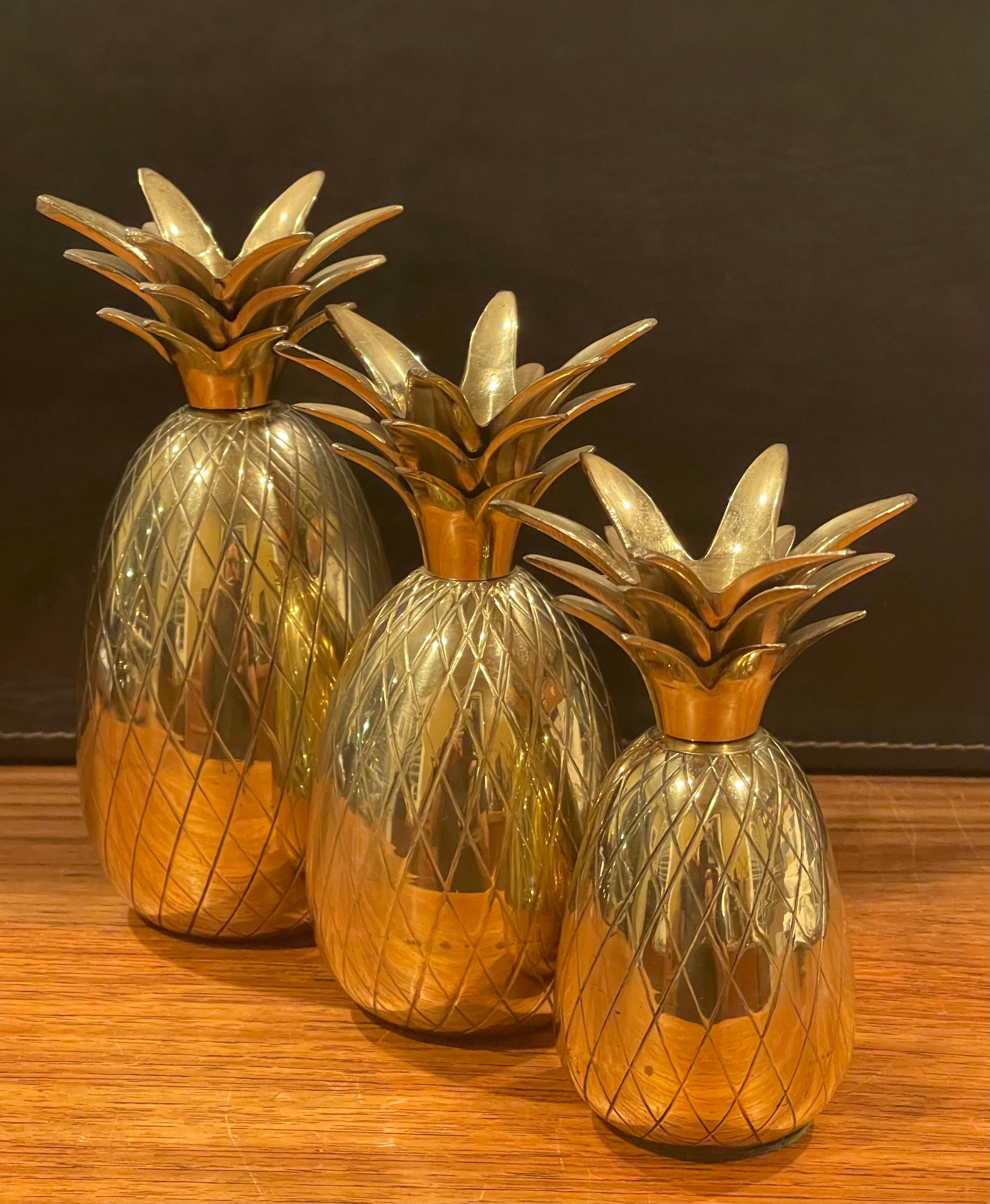 brass pineapple salon
