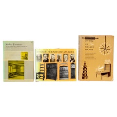 Ensemble de trois livres importants sur le mobilier et les accessoires Shaker