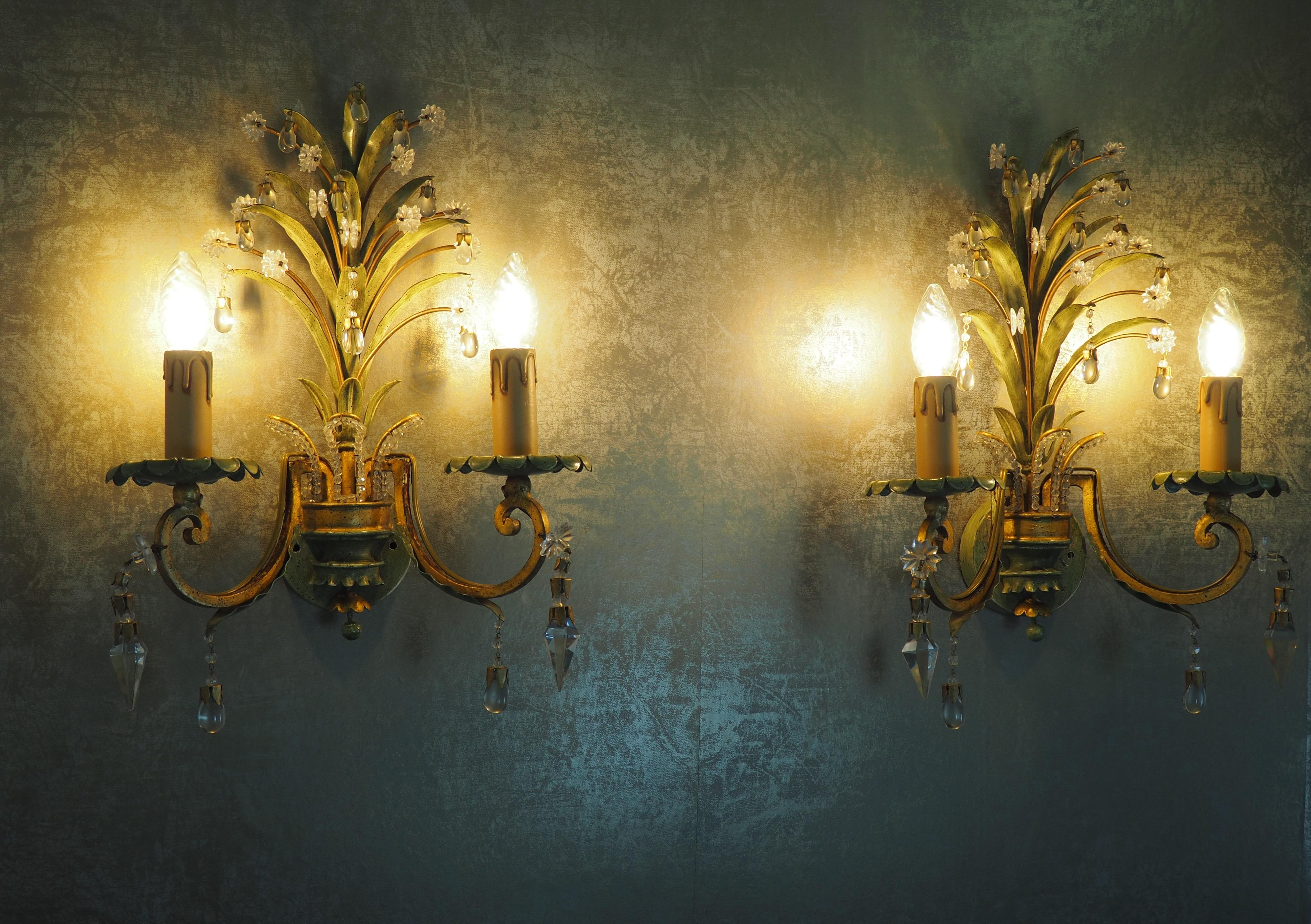 Set of Three Italian Pineapple Light Fixtures by G.Banci, circa 1970s For Sale 3