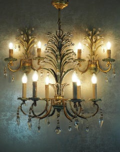 Set of Three Italian Pineapple Light Fixtures by G.Banci, circa 1970s