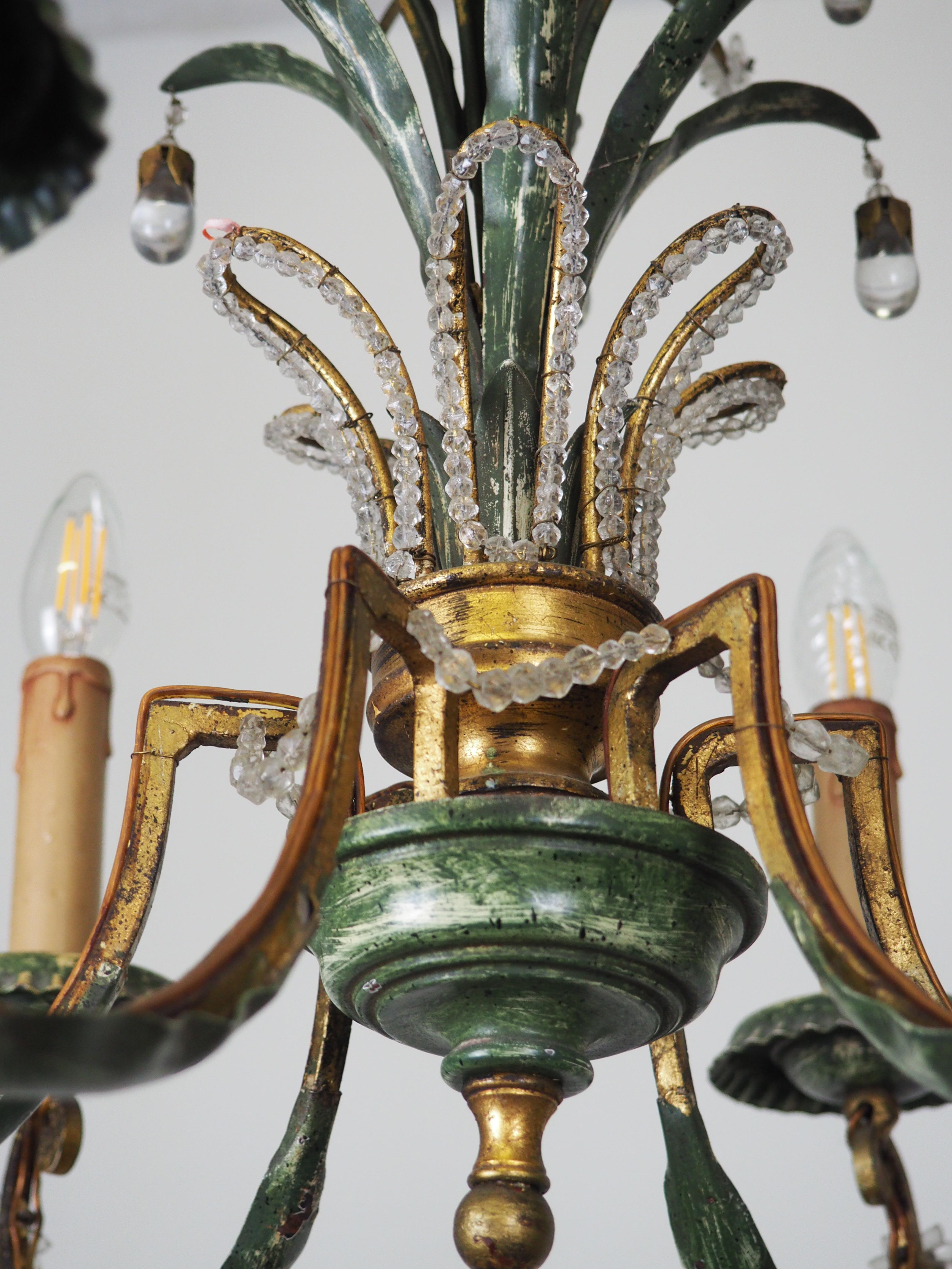 Fer Ensemble de trois luminaires italiens en forme d'ananas par G. Banci, datant d'environ 1970 en vente