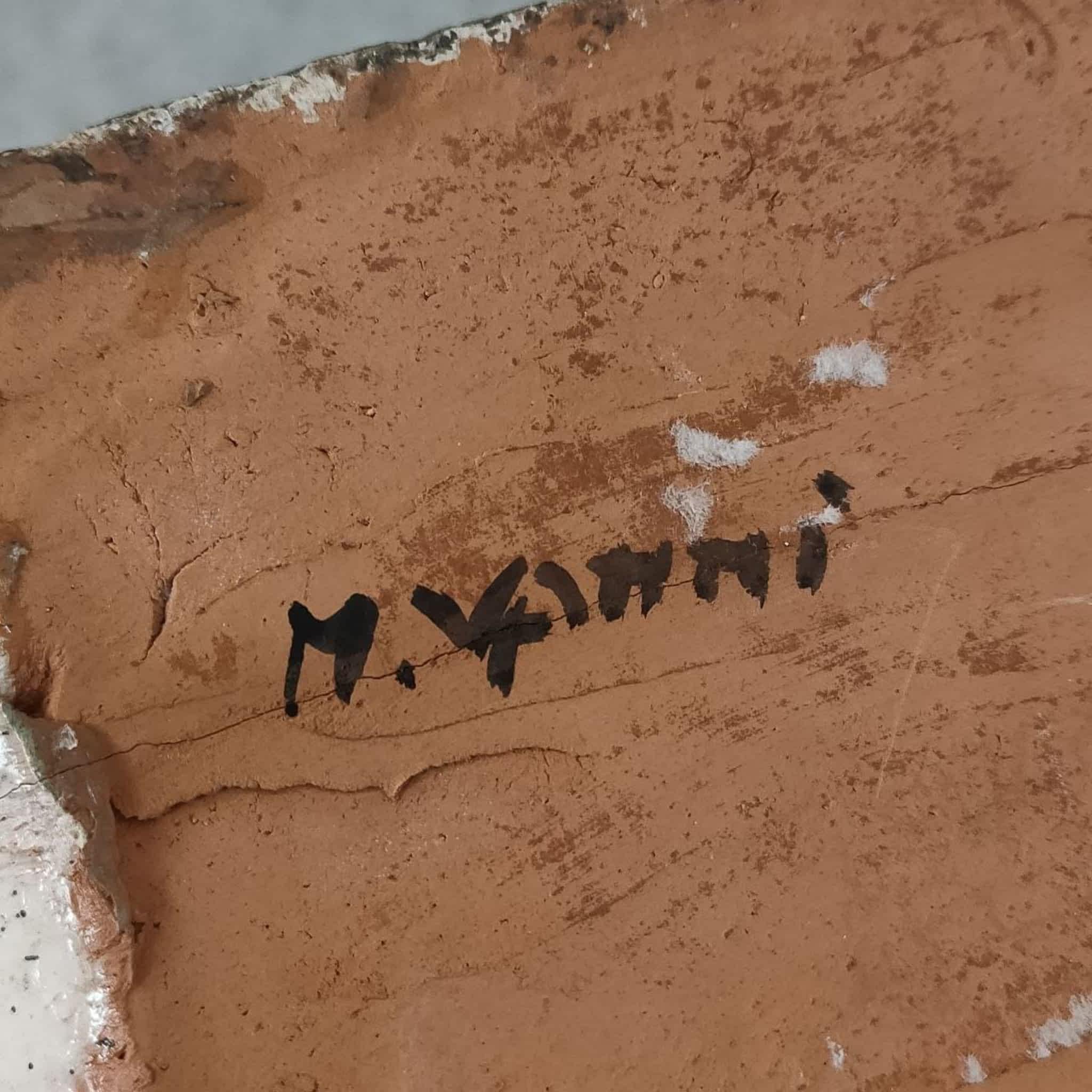 Set di tre vasi italiani in terracotta nello stile di Bruno Gambone, anni '70 in vendita 2