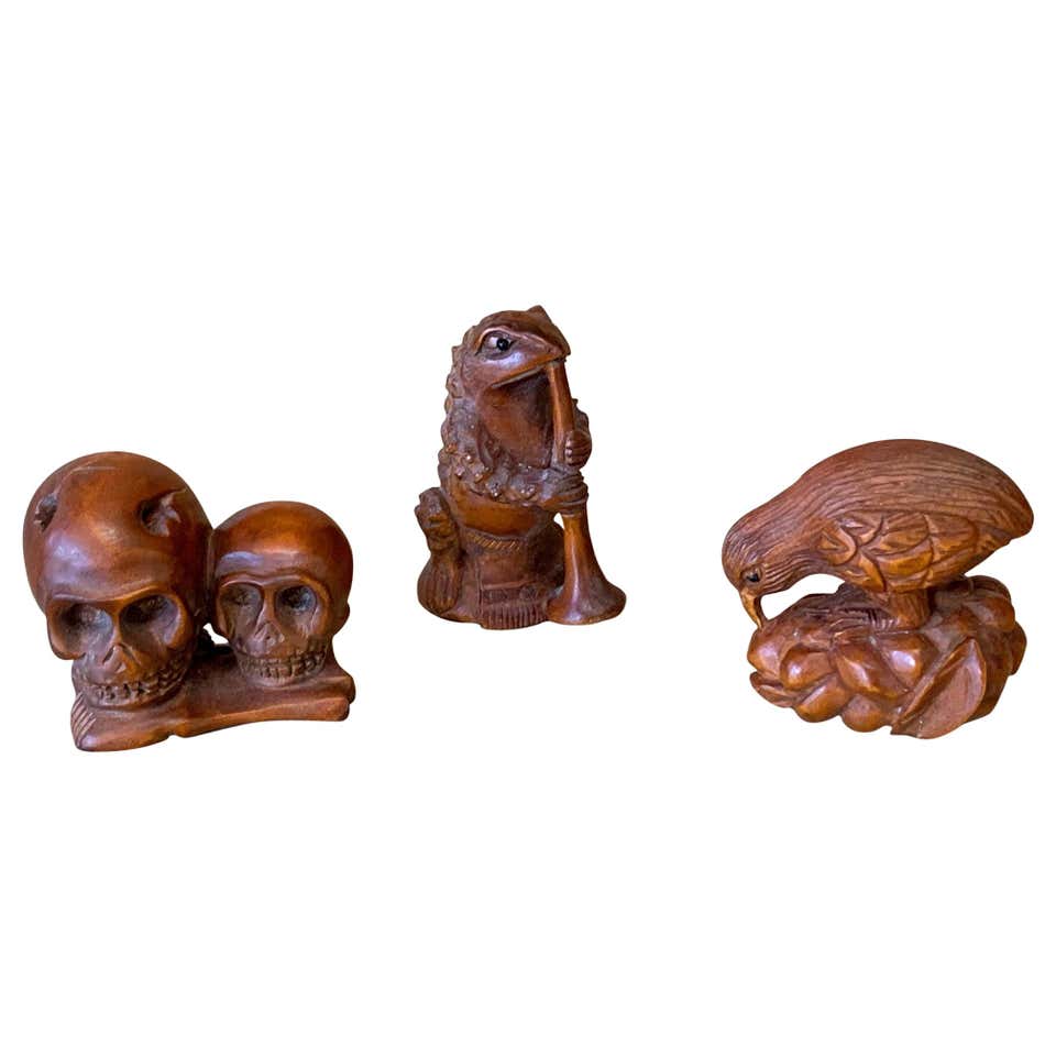 Netsukes - 137 For Sale on 1stDibs | japanese netsuke for sale, antique ...