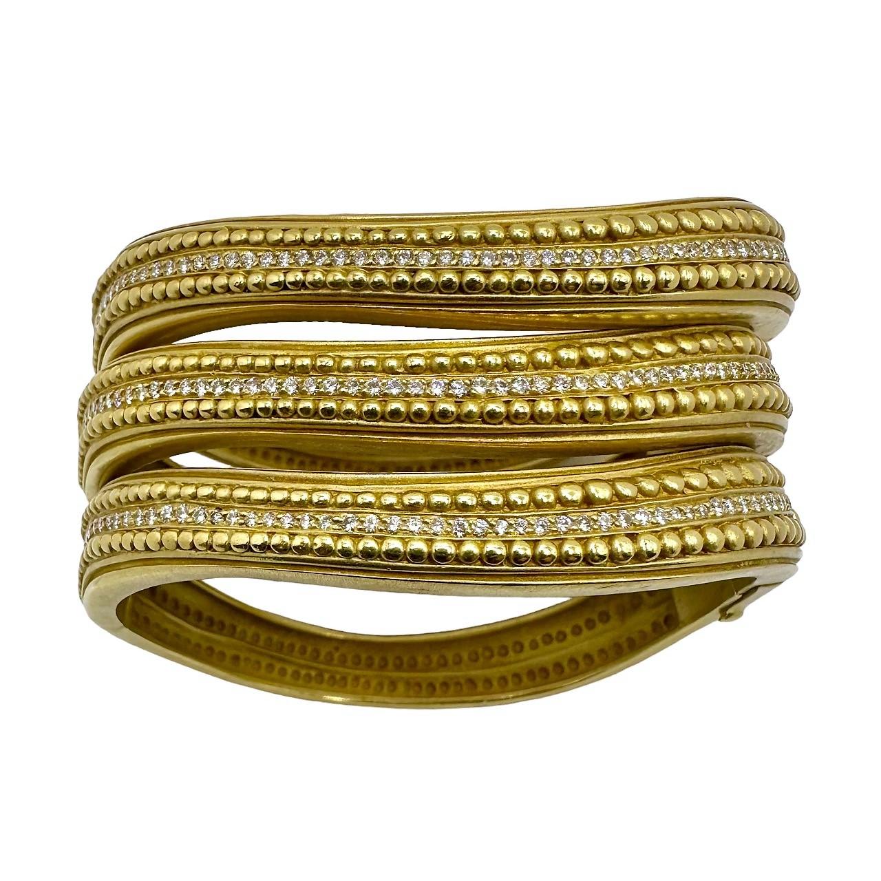 caviar bracelet gold