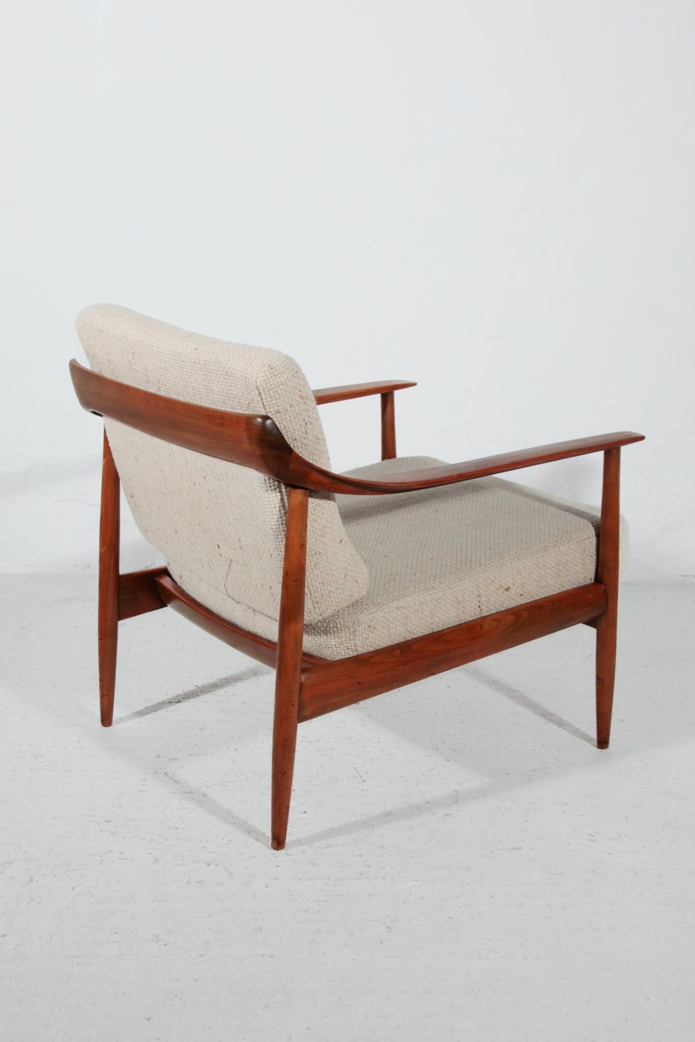 Mid-Century Modern Fauteuil de salon Knoll- Antimott conçu par Walter Knoll, 1960 en vente