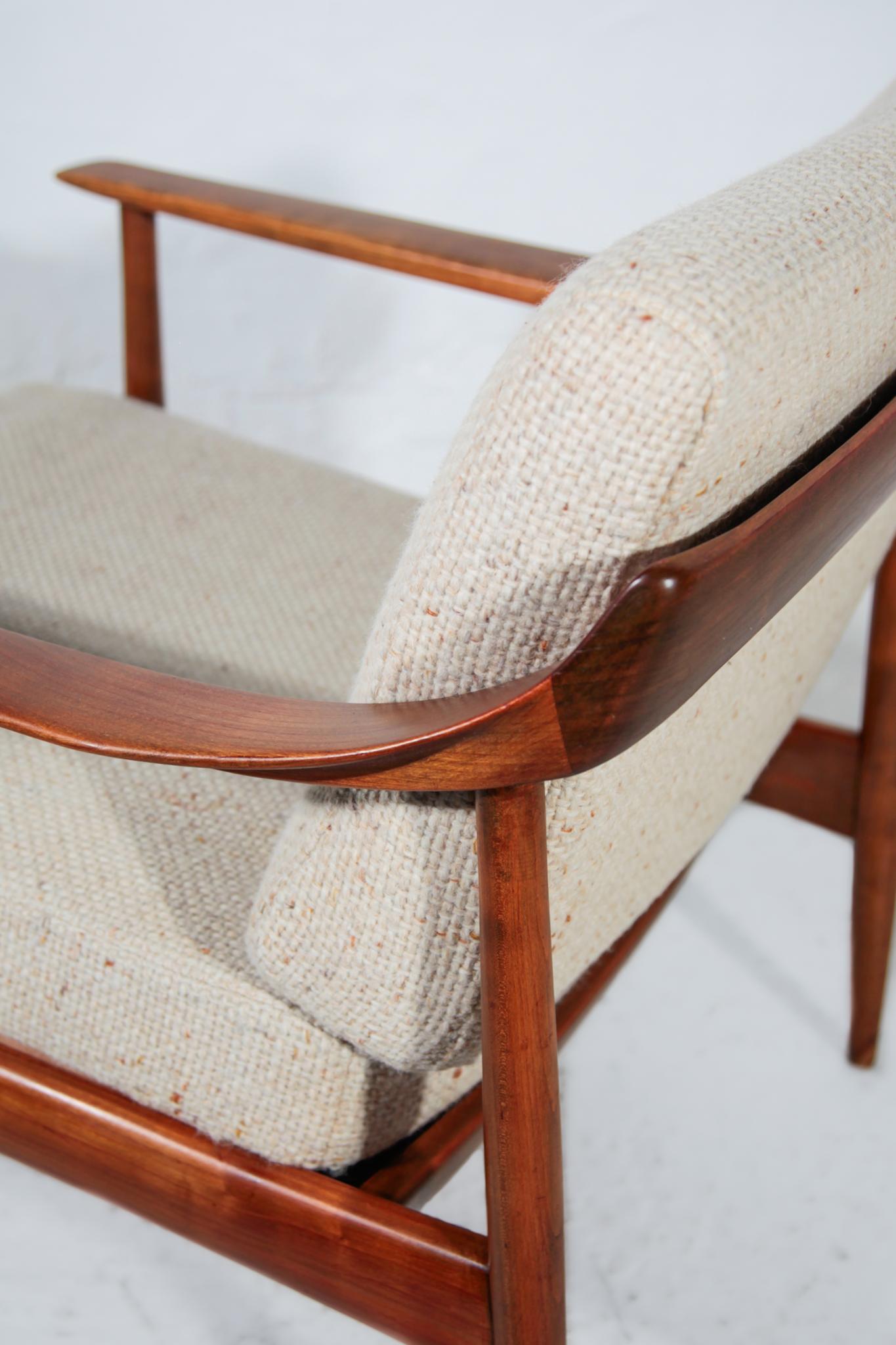 Fait main Fauteuil de salon Knoll- Antimott conçu par Walter Knoll, 1960 en vente