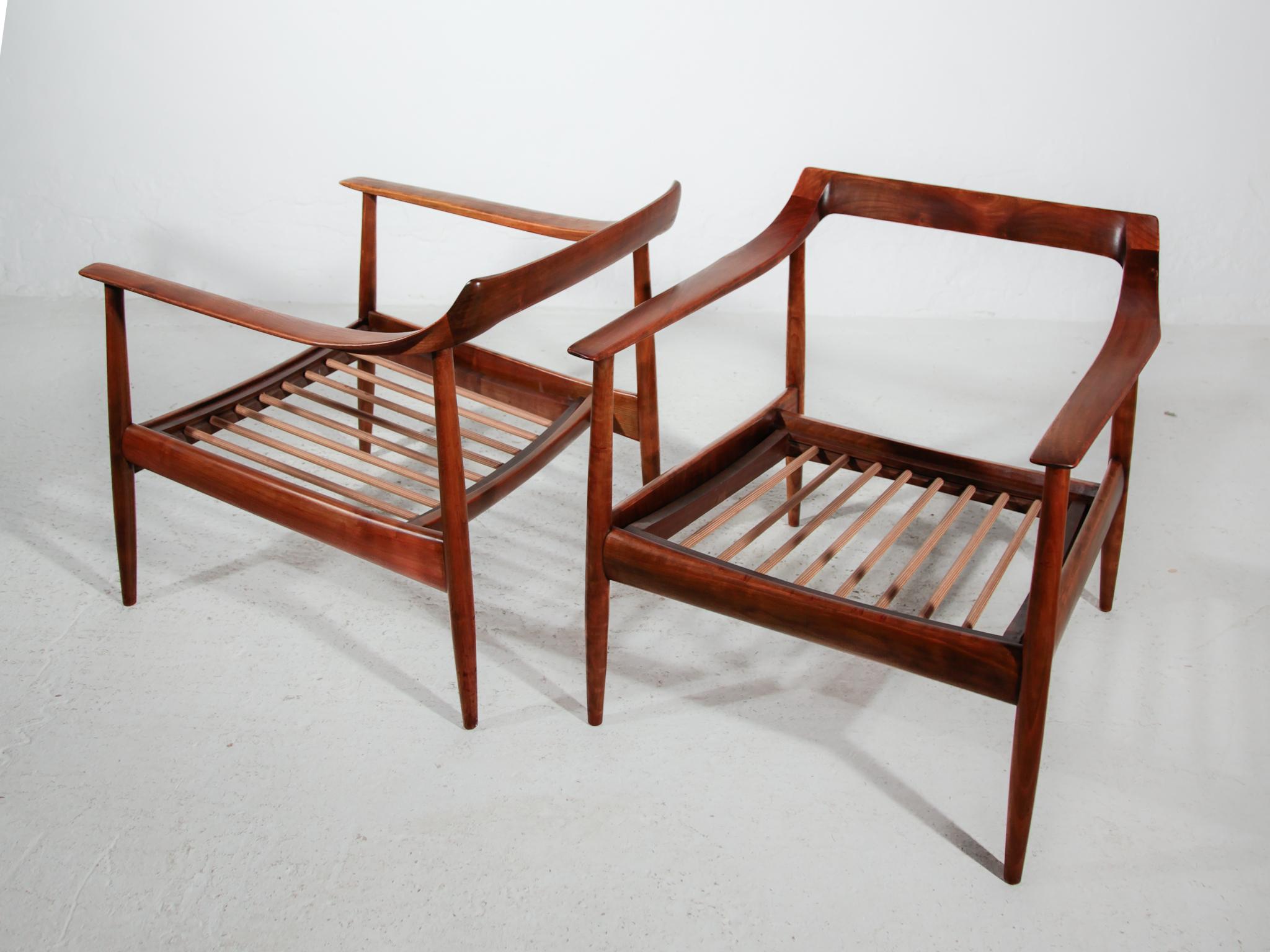 Milieu du XXe siècle Fauteuil de salon Knoll- Antimott conçu par Walter Knoll, 1960 en vente