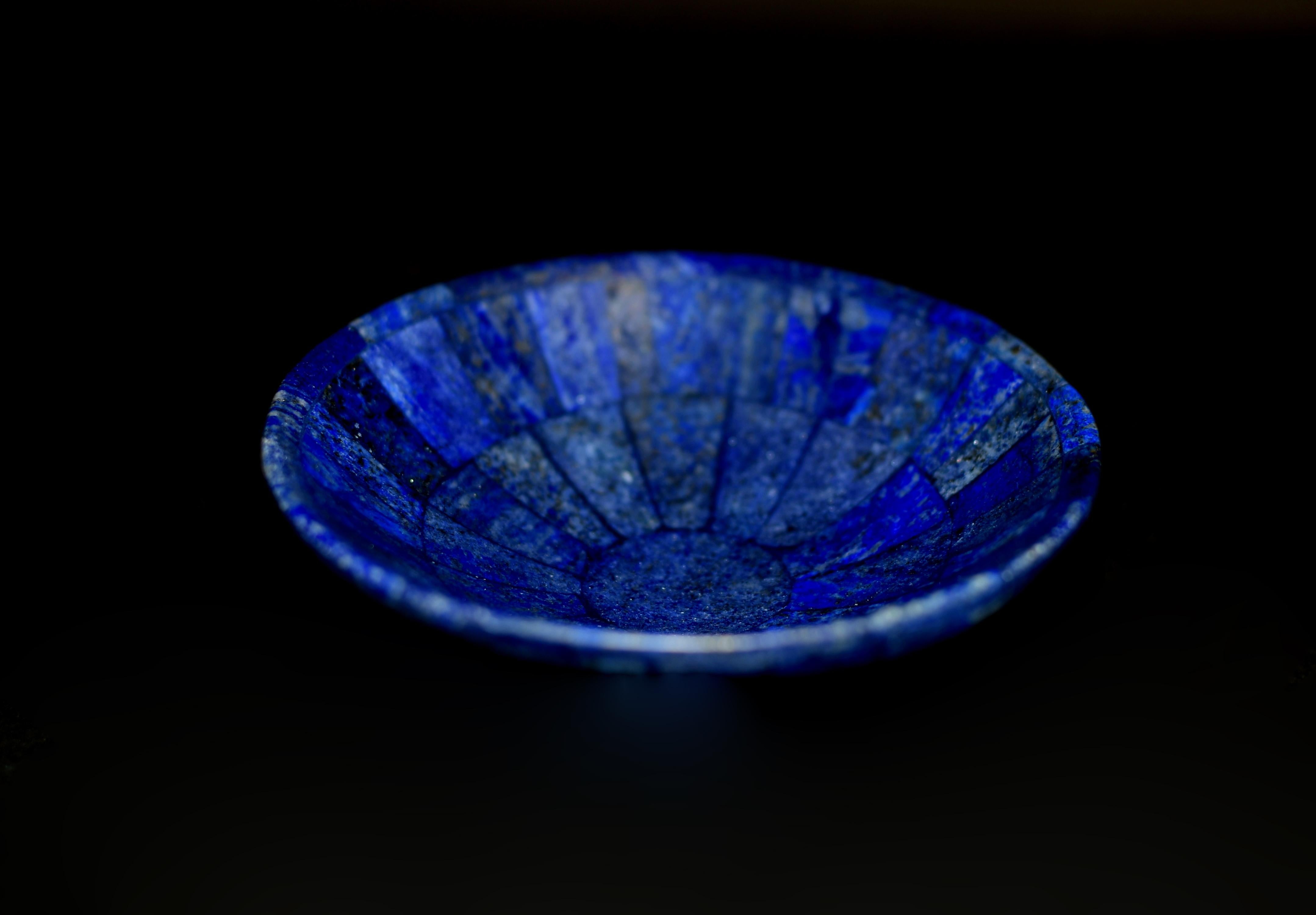 Set of Three Lapis Lazuli Bowls 1