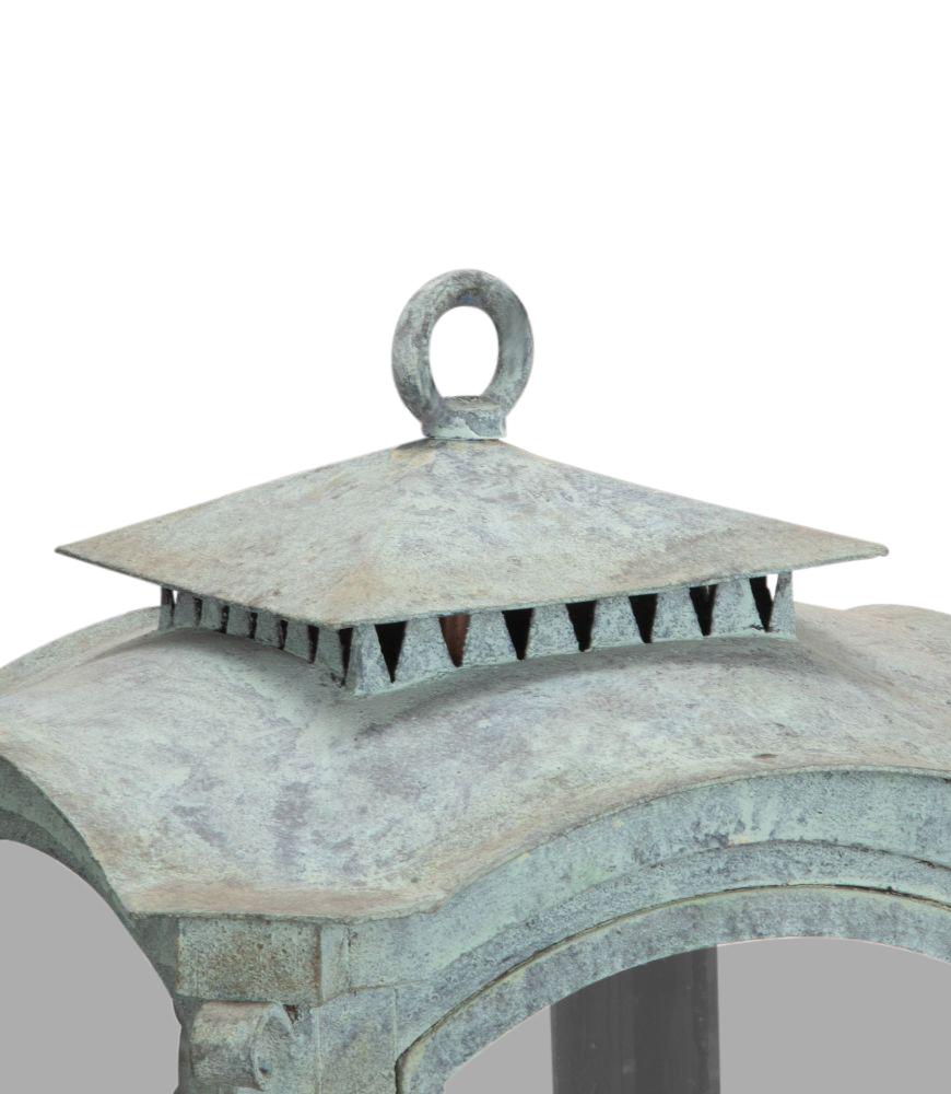 Set of Three Large 19th Century French Lanterns For Sale 1