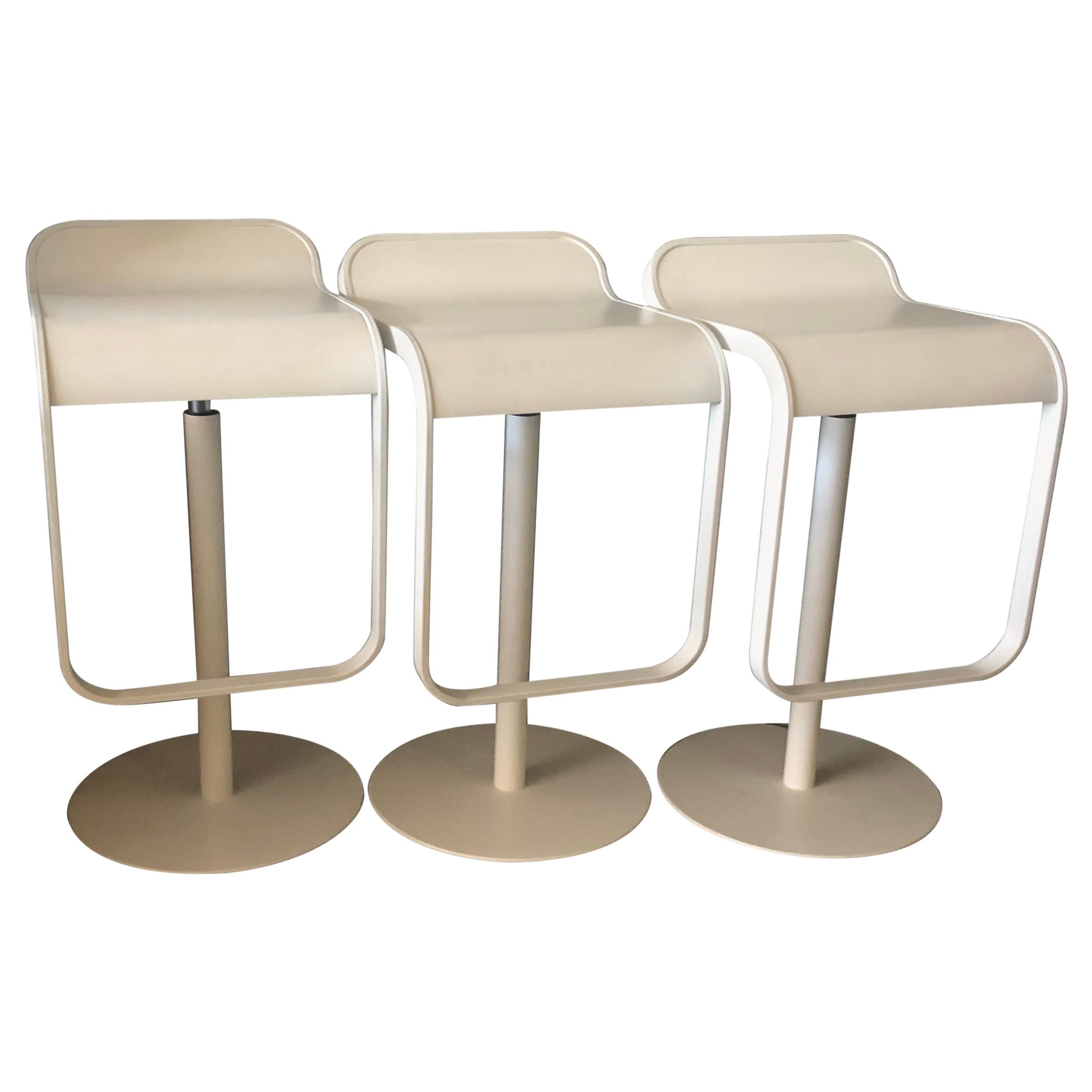 Set of Three LEM Piston Stools by Shin & Tomoko Azumi for LaPalma