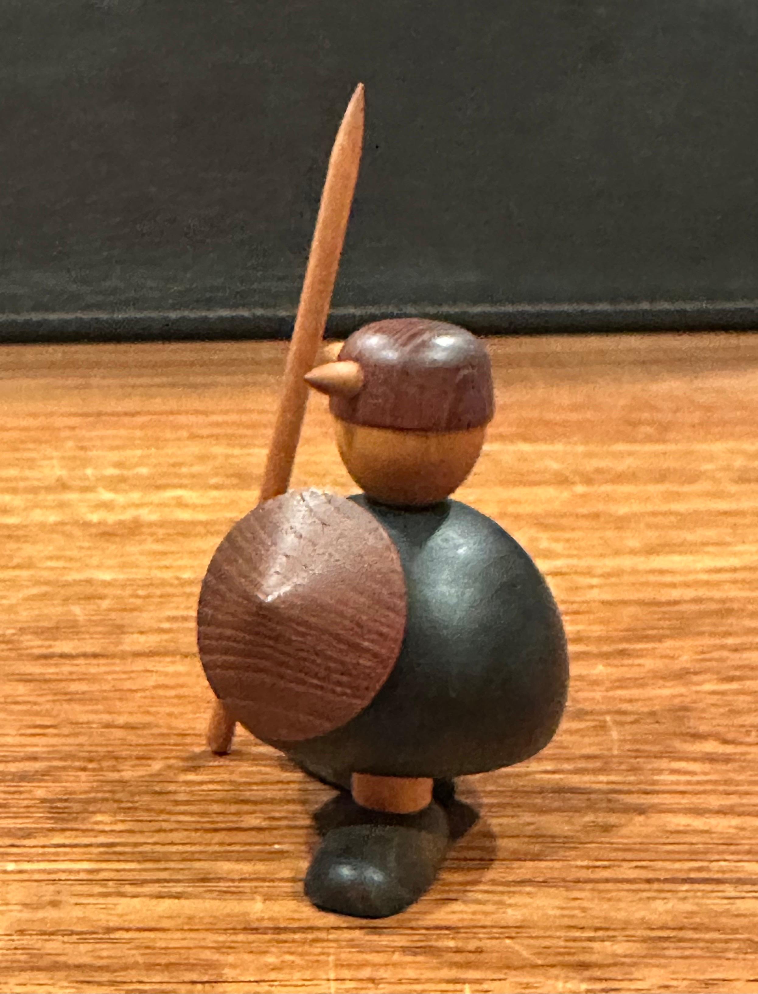 Ensemble de trois figurines de Vikings danois du milieu du siècle dernier, comme neufs, avec boîte, par Jacob Jensen en vente 9