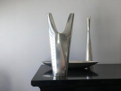 Set of Three Lino Sabattini Pieces for Gallia and Christofle, France, 1970