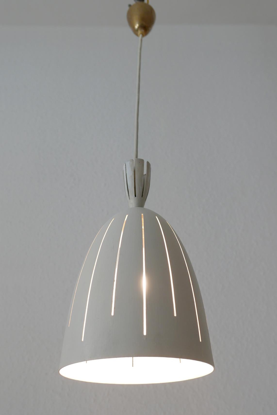 Ensemble de trois jolies lampes suspendues Diabolo Modernity, années 1950, Allemagne en vente 5