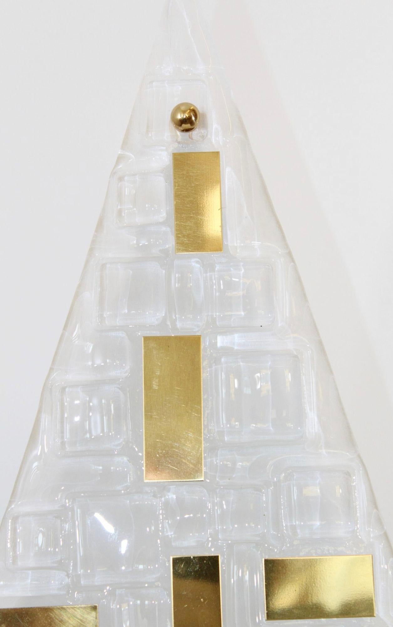 Set of Three Luxor Sconces Limited Design by Gianluca Fontana. Italy, 21st C. In Excellent Condition For Sale In Los Angeles, CA