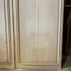 Set of Three Magnificent  9 Ft 8” French 18th Century Painted Chateau Panels