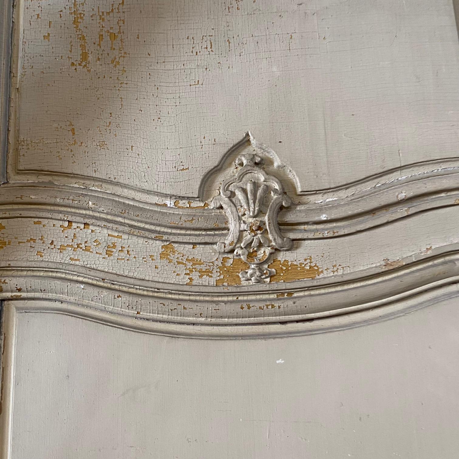 18th Century and Earlier Set of Three Magnificent  9 Ft 8” French 18th Century Painted Chateau Panels For Sale