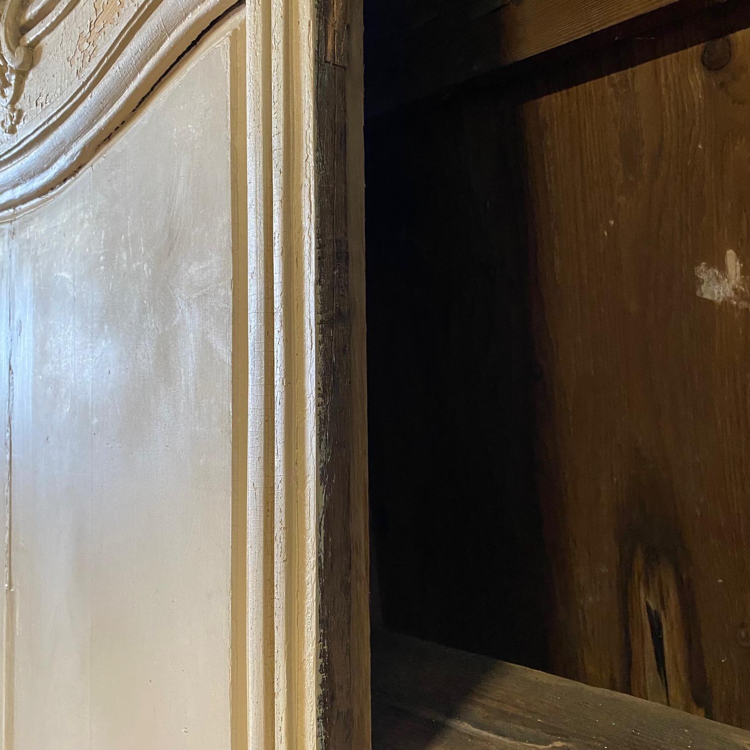 Set of Three Magnificent  9 Ft 8” French 18th Century Painted Chateau Panels For Sale 3