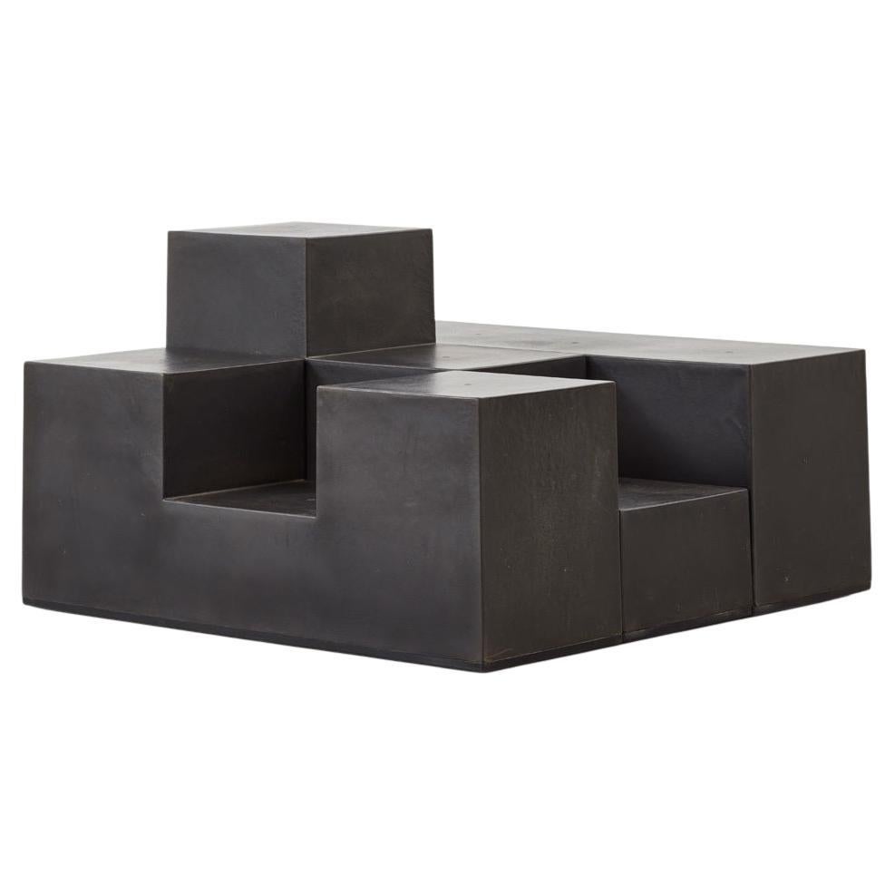 Set di tre pezzi da scacchi Mario Bellini 'Gli Scacchi', cinque moduli disponibili