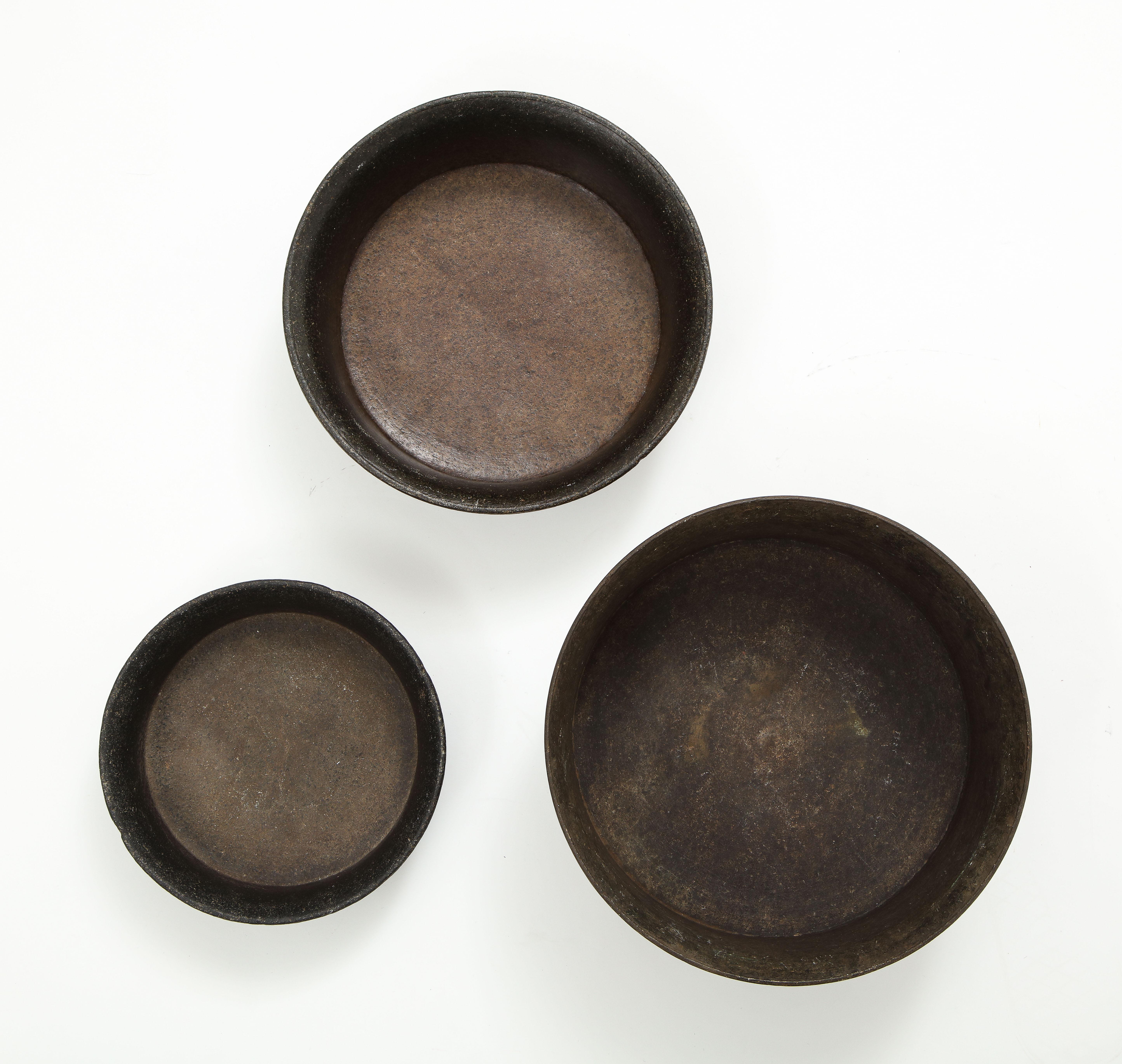 Set of Three Mesoamerican Bowls, 'PreColumbian/Chauvin' 900 B.C. - 1500 A.D. 1