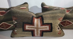 Set of Three Mexican Indian Weaving Pillows