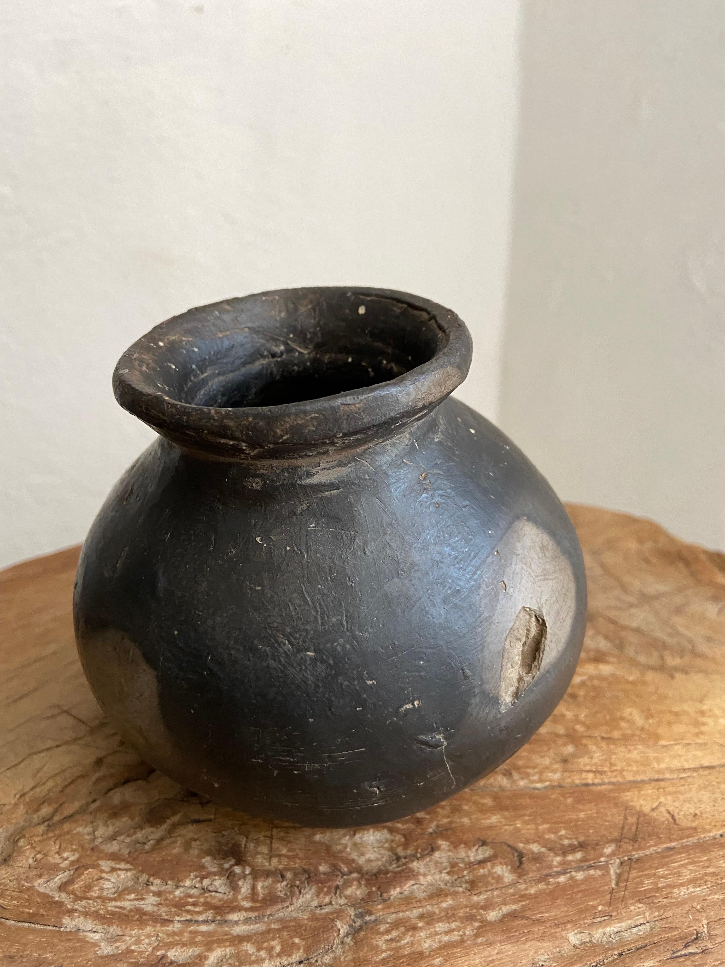 Set of Three Mezcal Vessels from Santa Maria Peñoles, Oaxaca, Circa 1940's 2