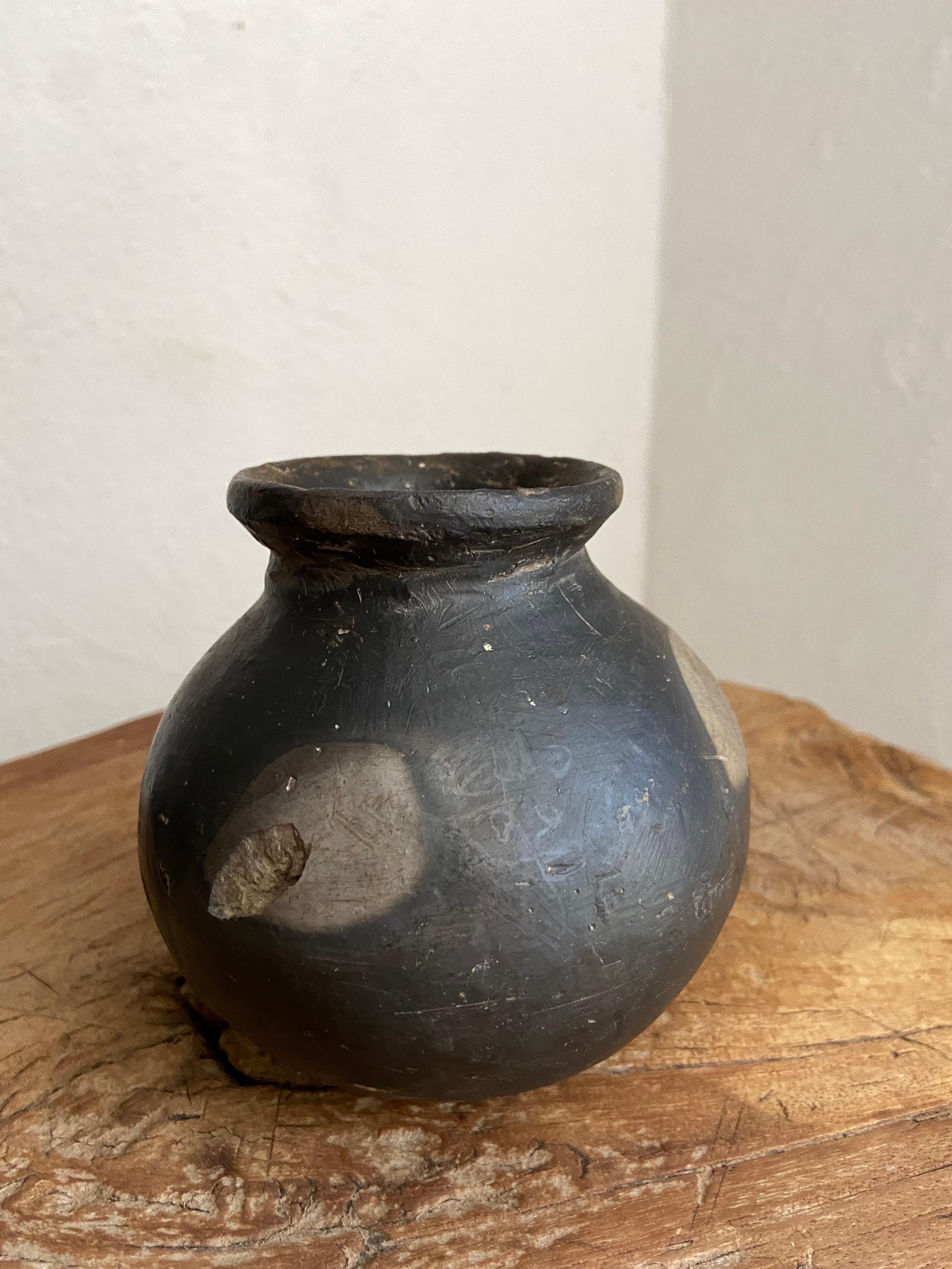 Set of Three Mezcal Vessels from Santa Maria Peñoles, Oaxaca, Circa 1940's 3