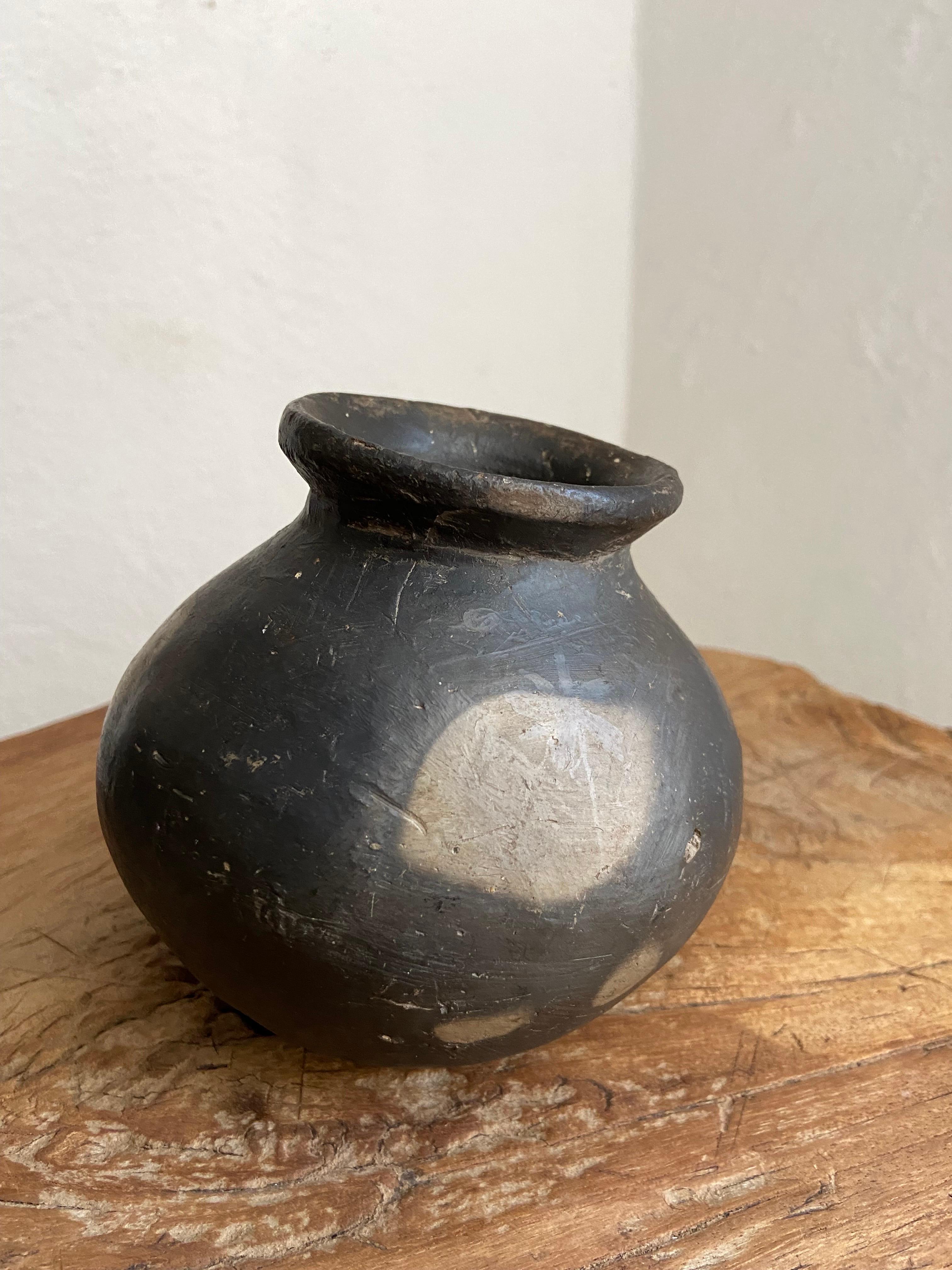 Set of Three Mezcal Vessels from Santa Maria Peñoles, Oaxaca, Circa 1940's 4