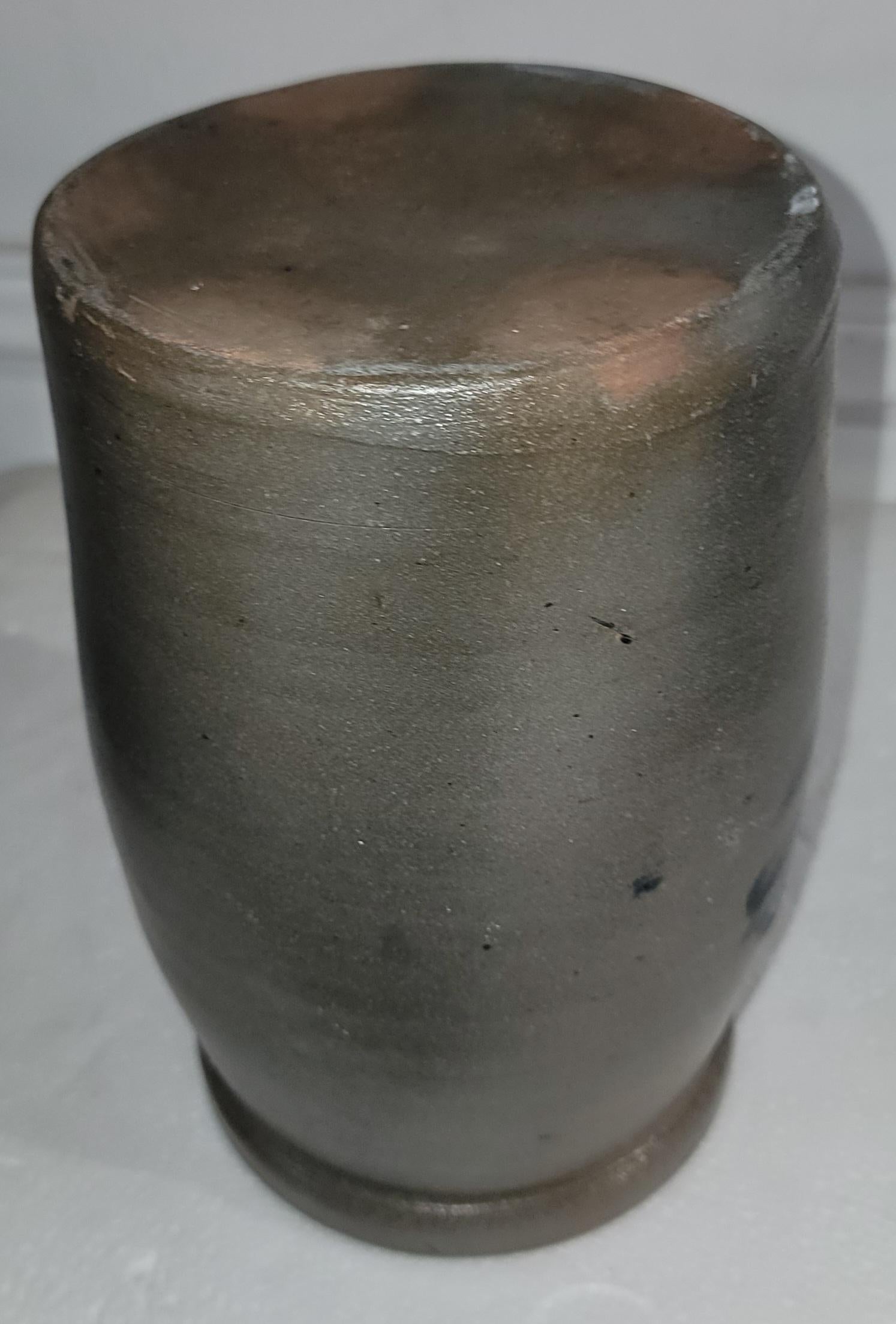 Set of Three Mid 19thc Pottery Jars Set of Three For Sale 7