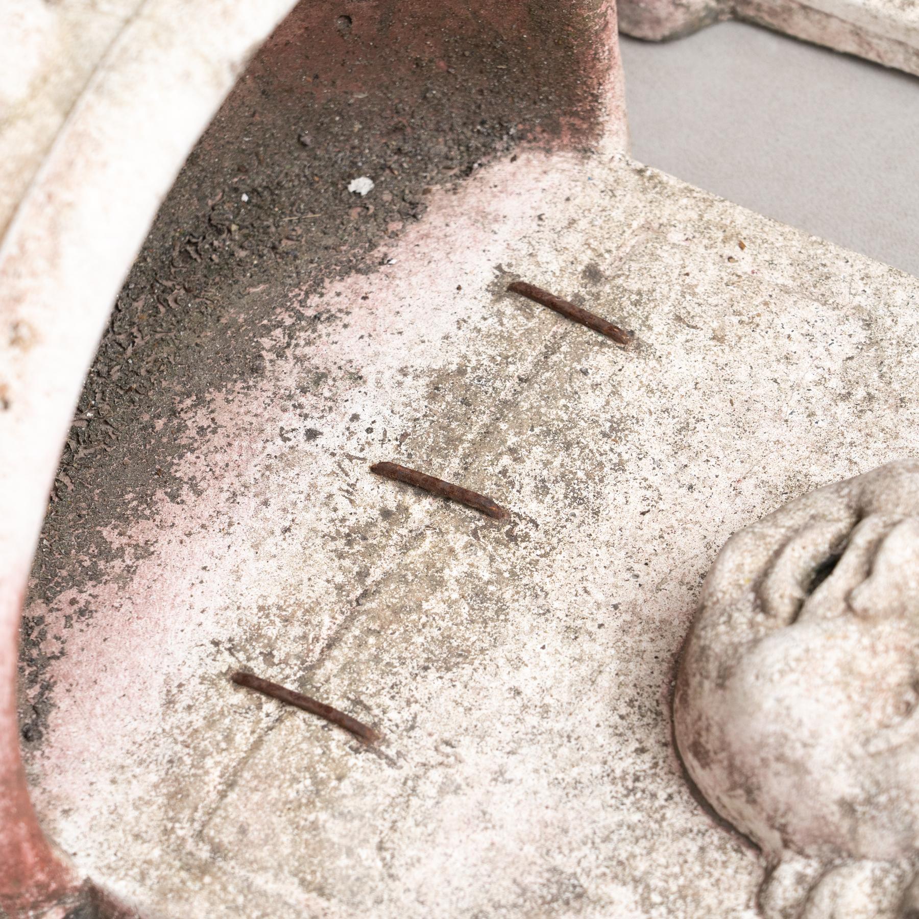 Set of Three Mid 20th Century Outdoor Wall Fountains, circa 1950 For Sale 2