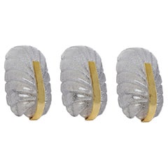 Set of Three Mid-Century Appliques by Carl Fagerlund, 1960s