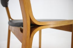 Set of Two Midcentury plywood Dining or Club Chairs, 1960s