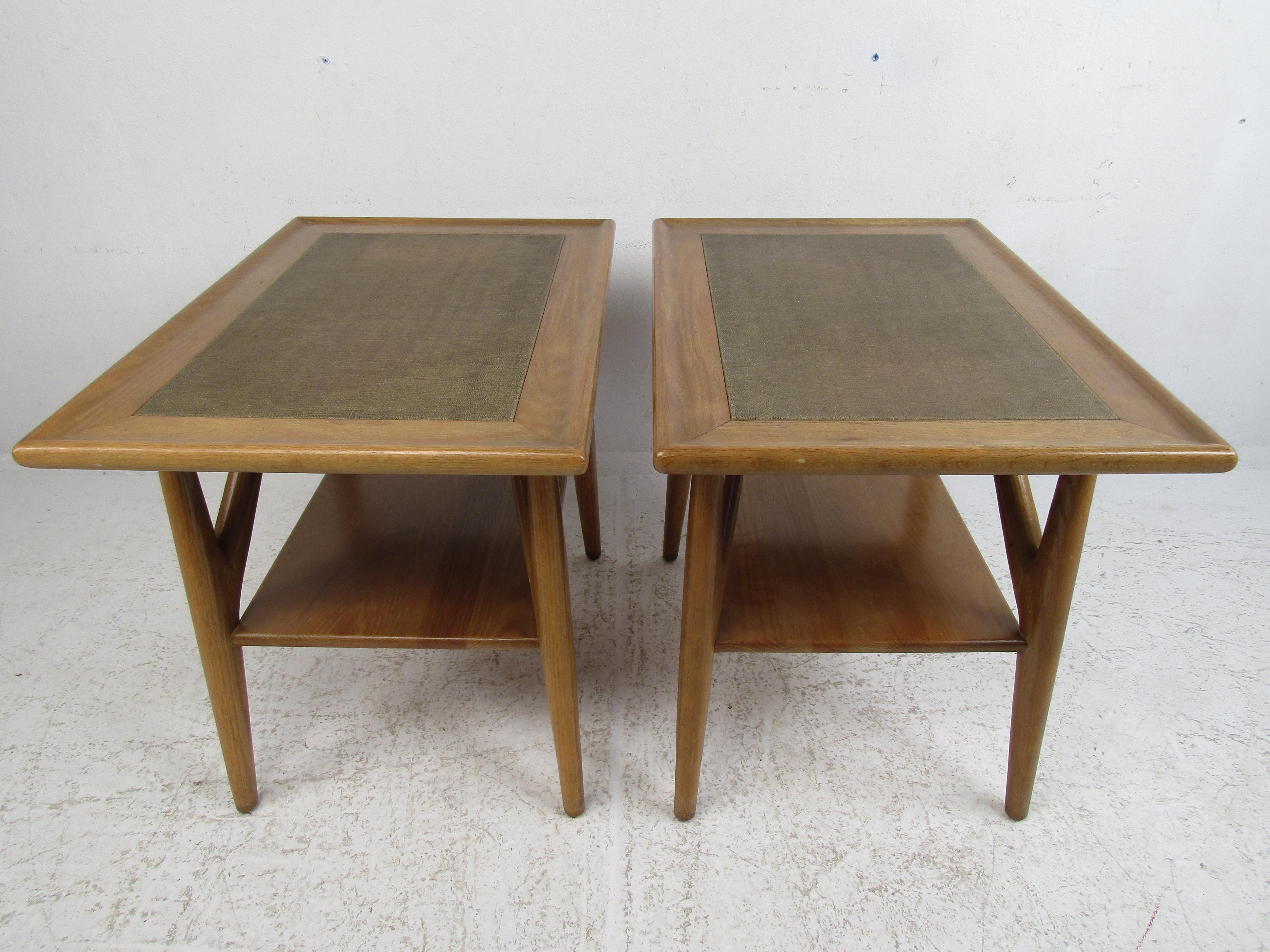 Set of Three Midcentury Jack Van der Molen Side Tables In Good Condition In Brooklyn, NY