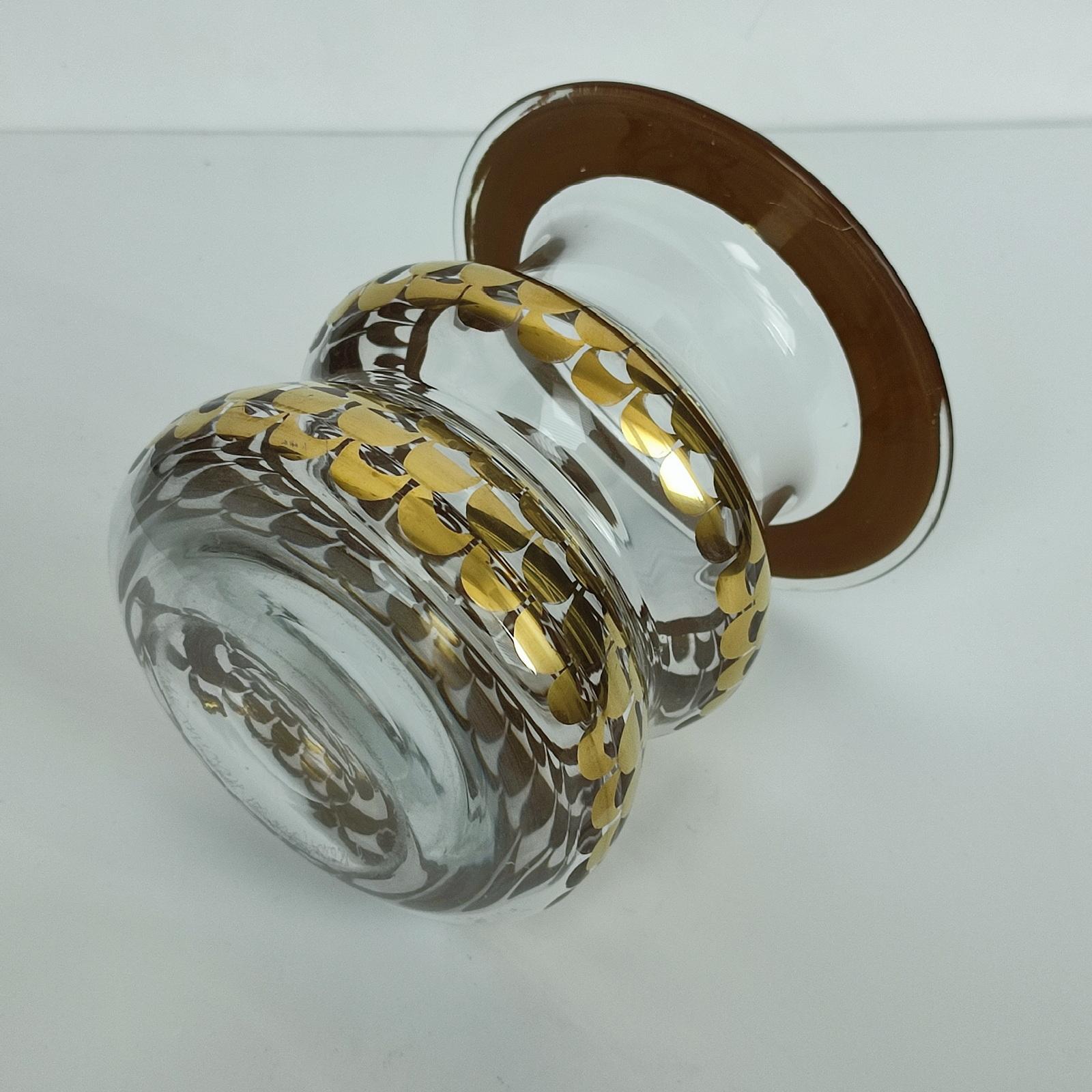 Set of Three Mid-Century Modern Art Glass Pieces by Margareta Hennix, Sweden For Sale 6