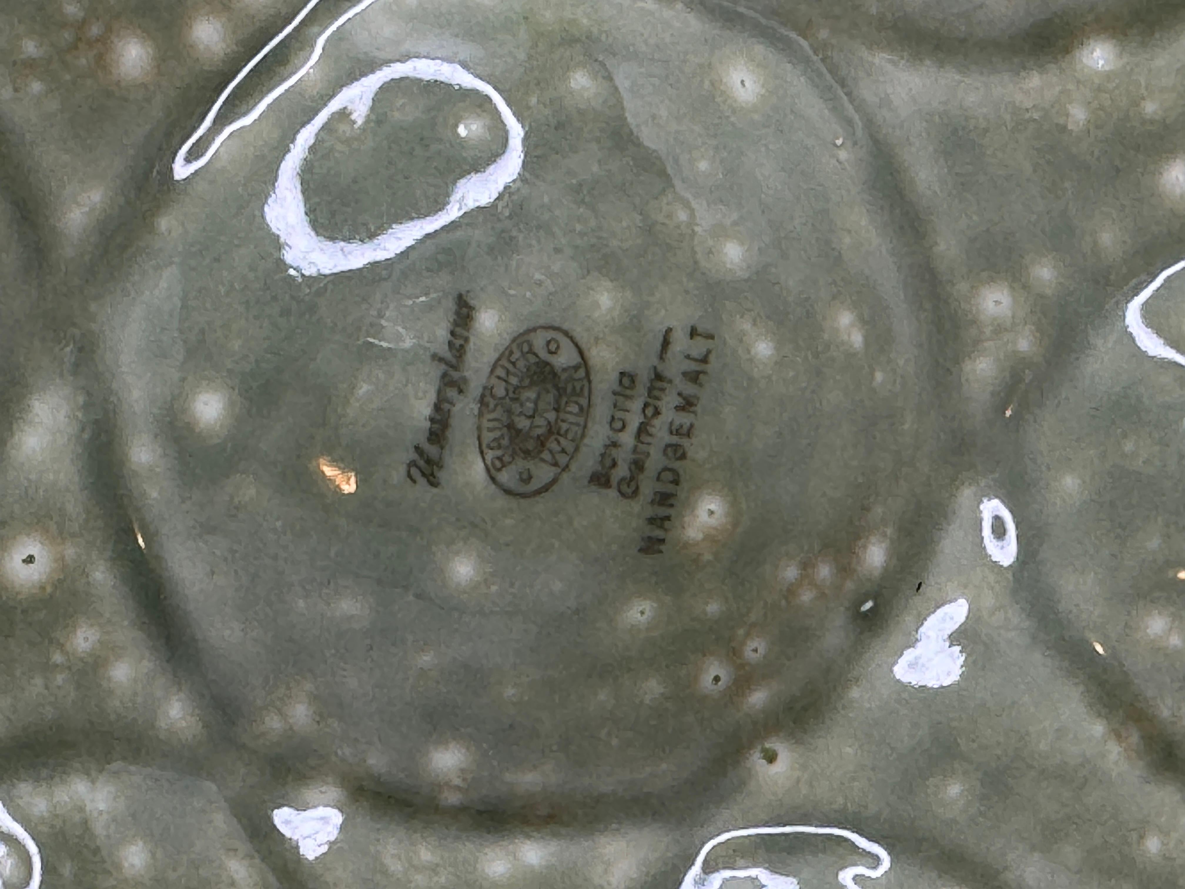 Satz von drei Austerntellern aus Porzellan der Jahrhundertmitte Bauscher, Deutschland im Angebot 11