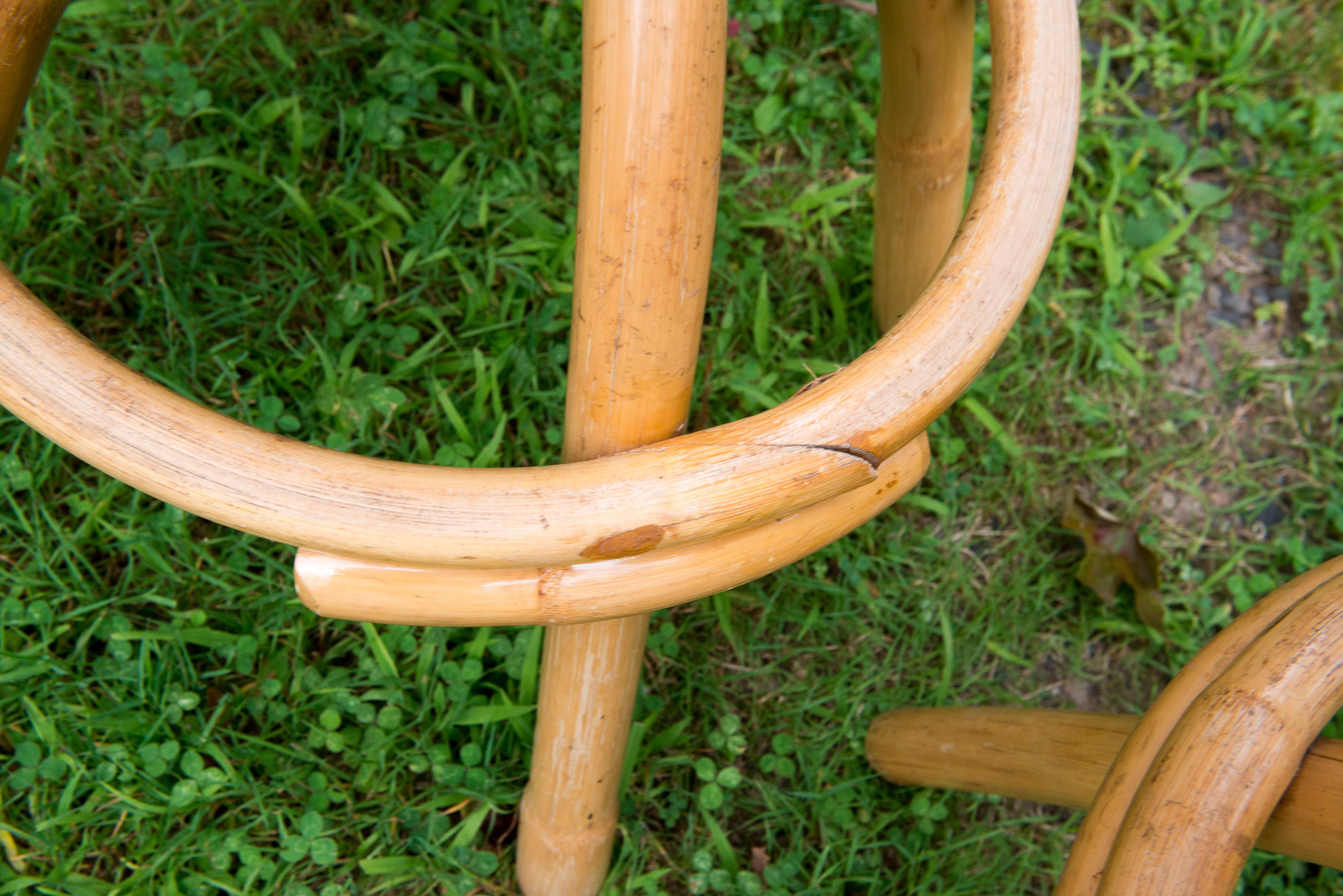 modern rattan bar stools