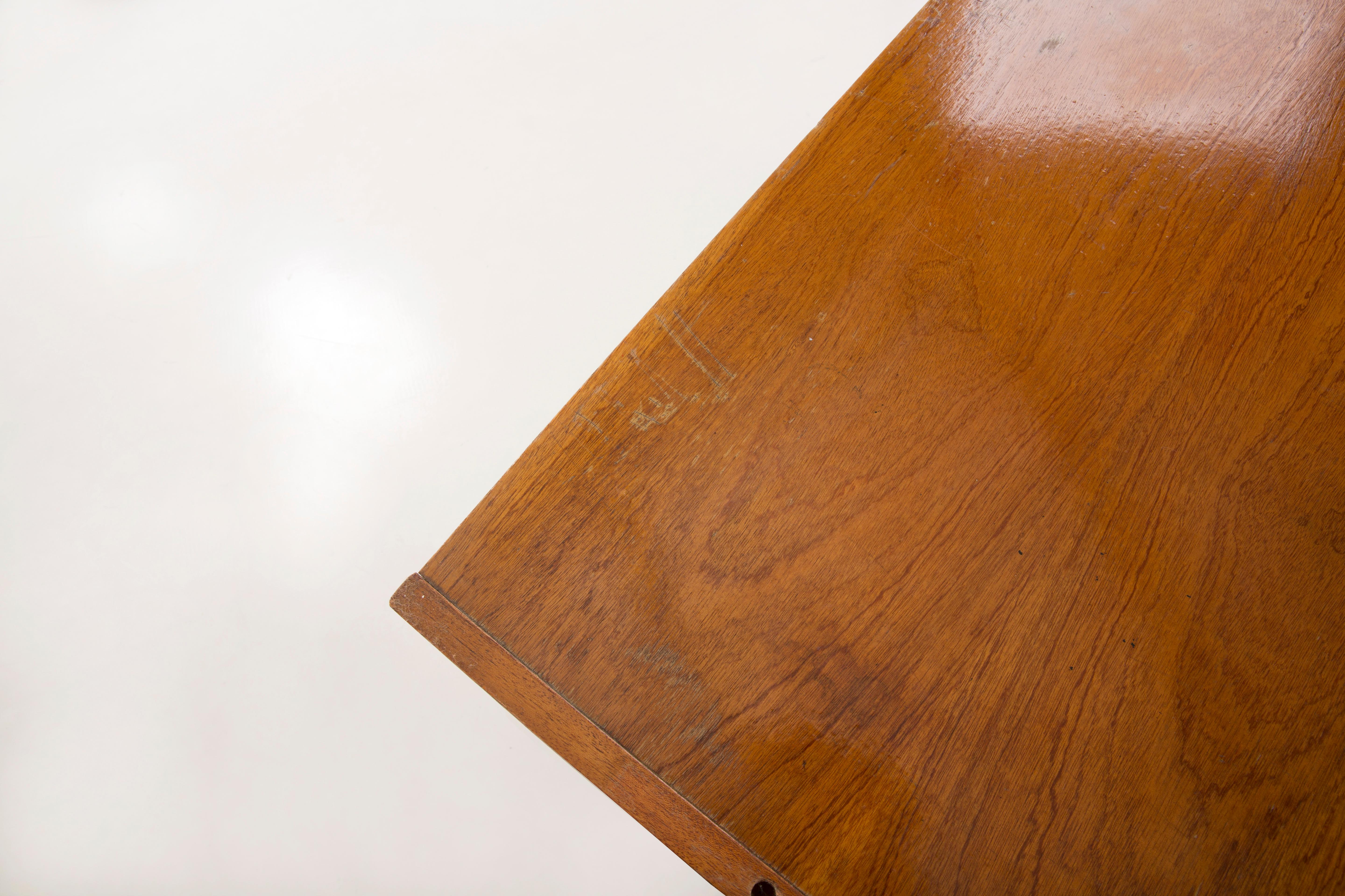 Set di tre credenze vintage moderne di metà secolo, Wood, Polonia, anni '60 in vendita 11