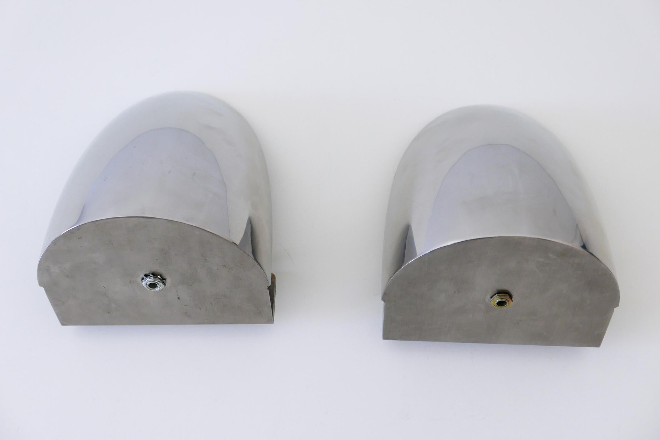 Set of Two Mid-Century Modern Wall Lamps or Sconces, 1970s, Germany For Sale 12