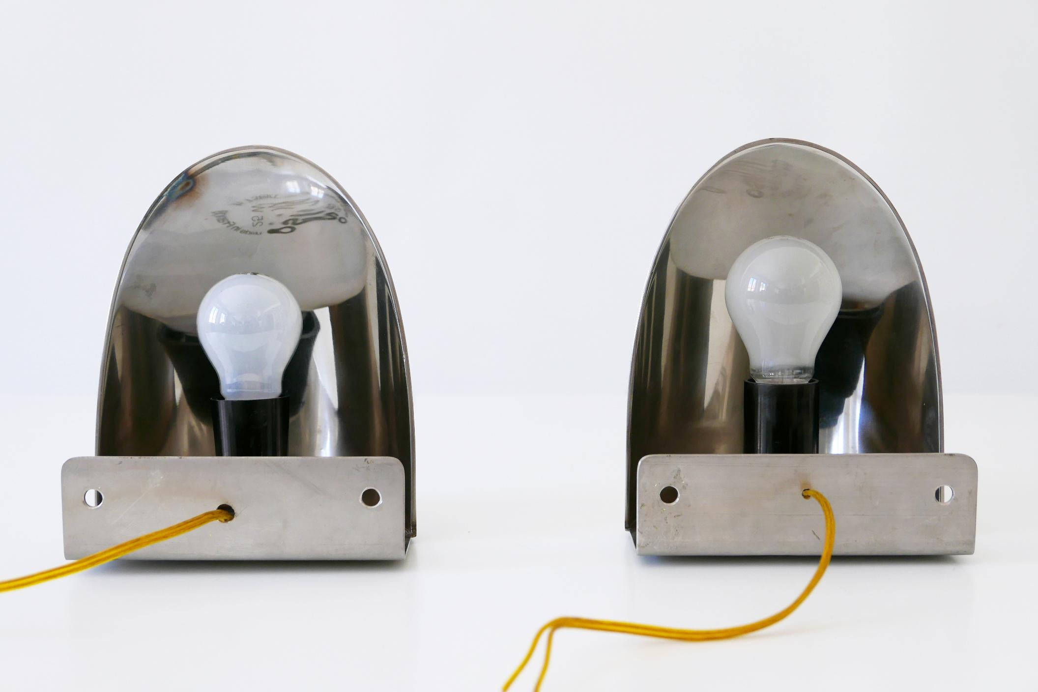 Set of Two Mid-Century Modern Wall Lamps or Sconces, 1970s, Germany For Sale 13