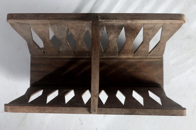 Set of Three Mid-Century Modern Wooden Magazine Racks, Brazil, 1950s ...