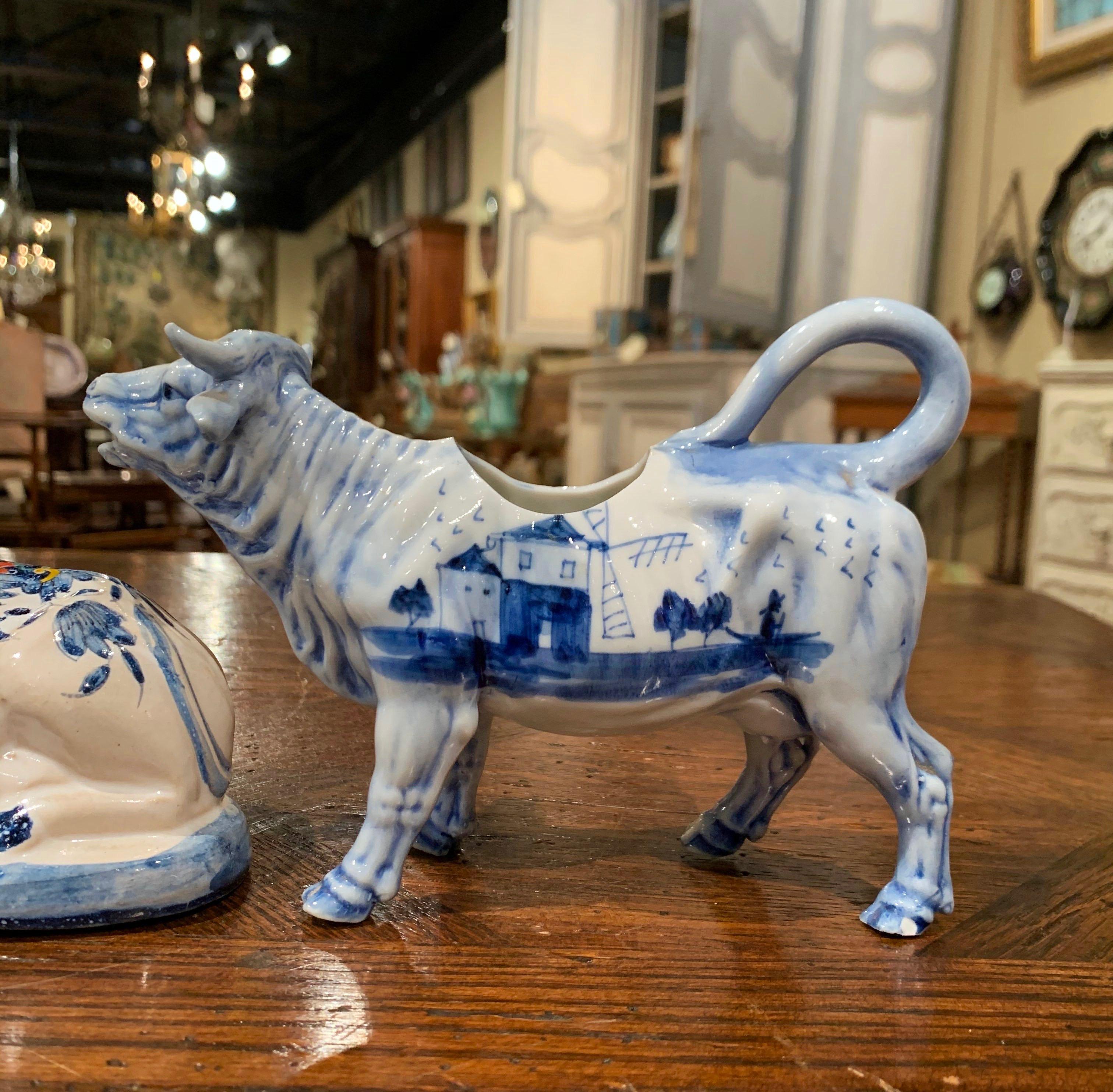 cow porcelain figurine