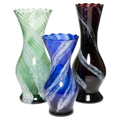 Vintage Set of Three Midcentury Vases, Europe, 1960s