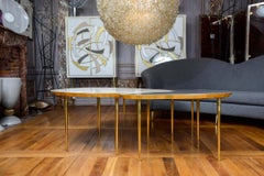 Set of Three Mirror Top Tables