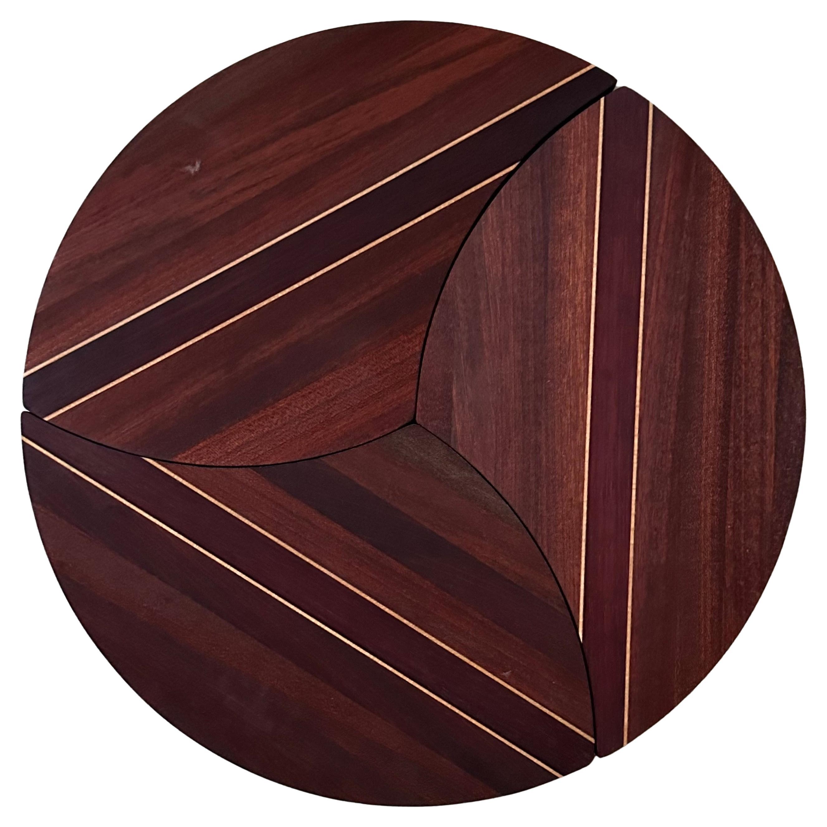 Américain Set de trois trépieds en Mixed Woods par David Levy en vente